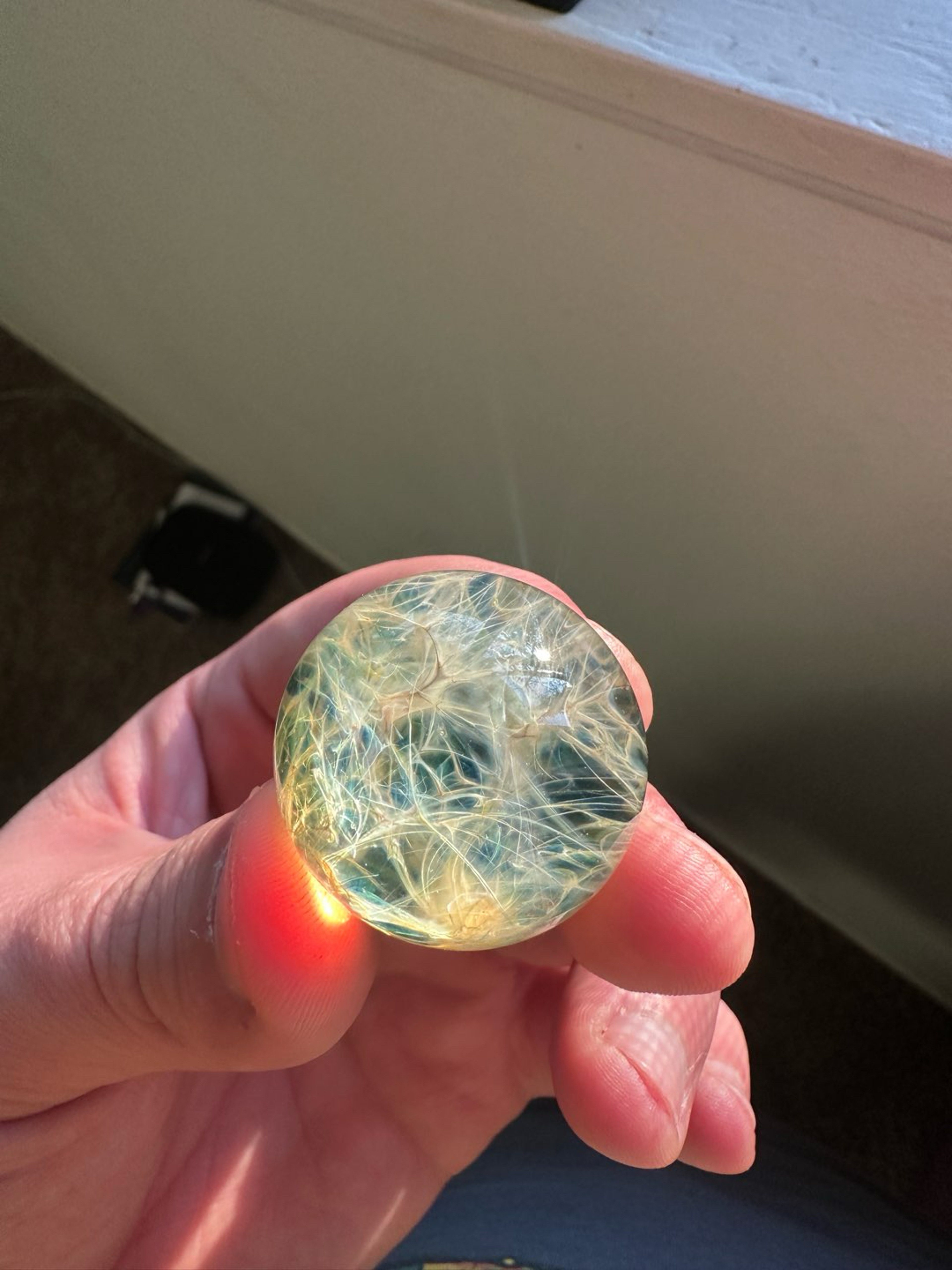 Preview pic of Fumed hardcore toke marble