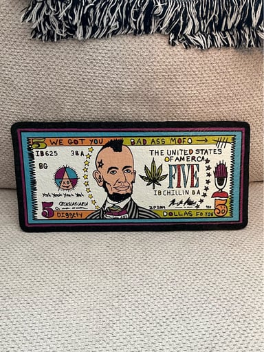 Preview pic of $5 Dollar Mat by Zach P (Ouchkick) x Moodmats