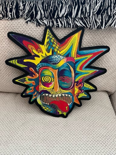 Preview pic of Visual Rick Mat by Moodmats x Visual Fiber