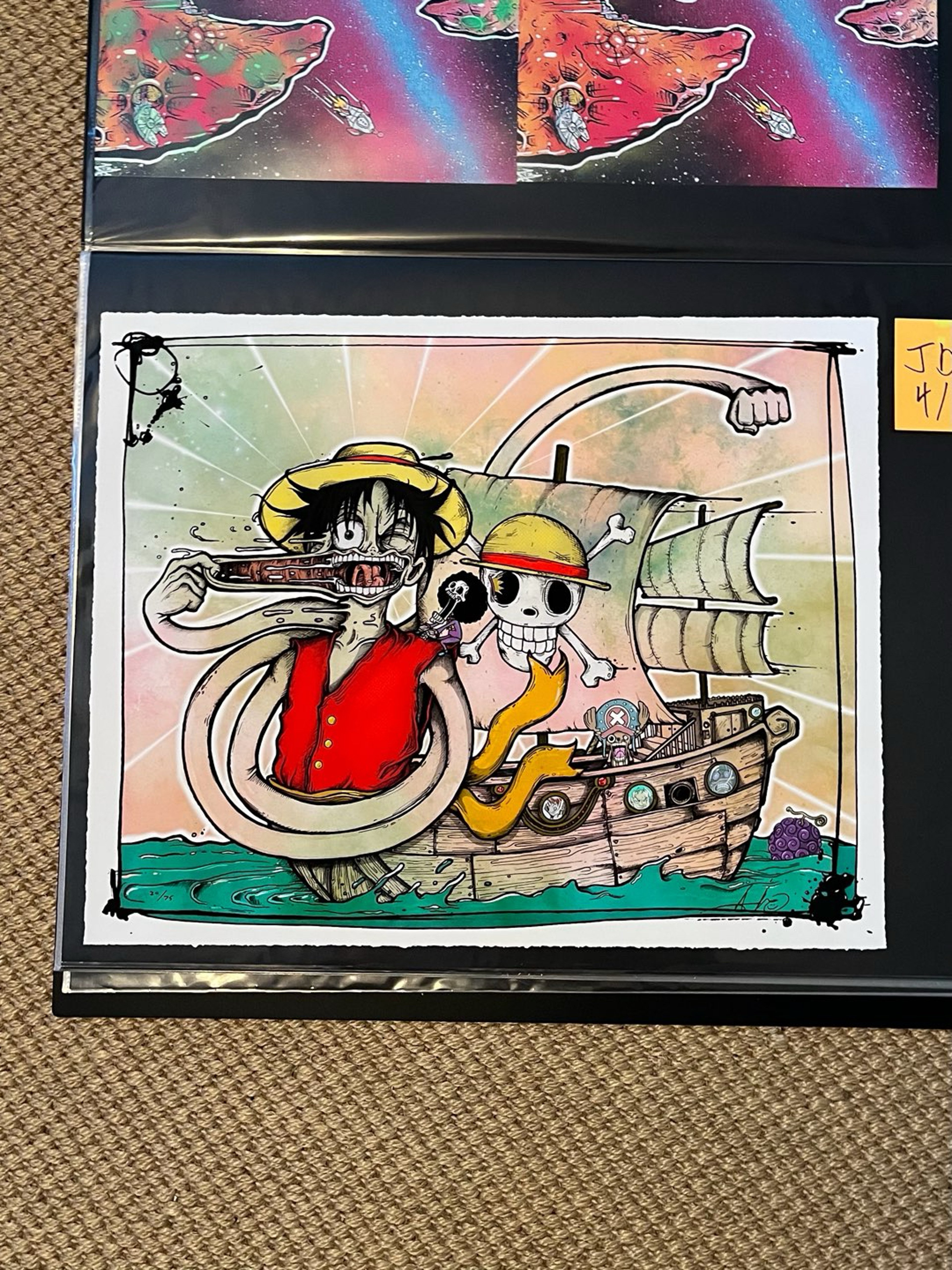 Preview pic of le75 King of The Pirates Glicee Print by Aaron Brooks (abrooksart)