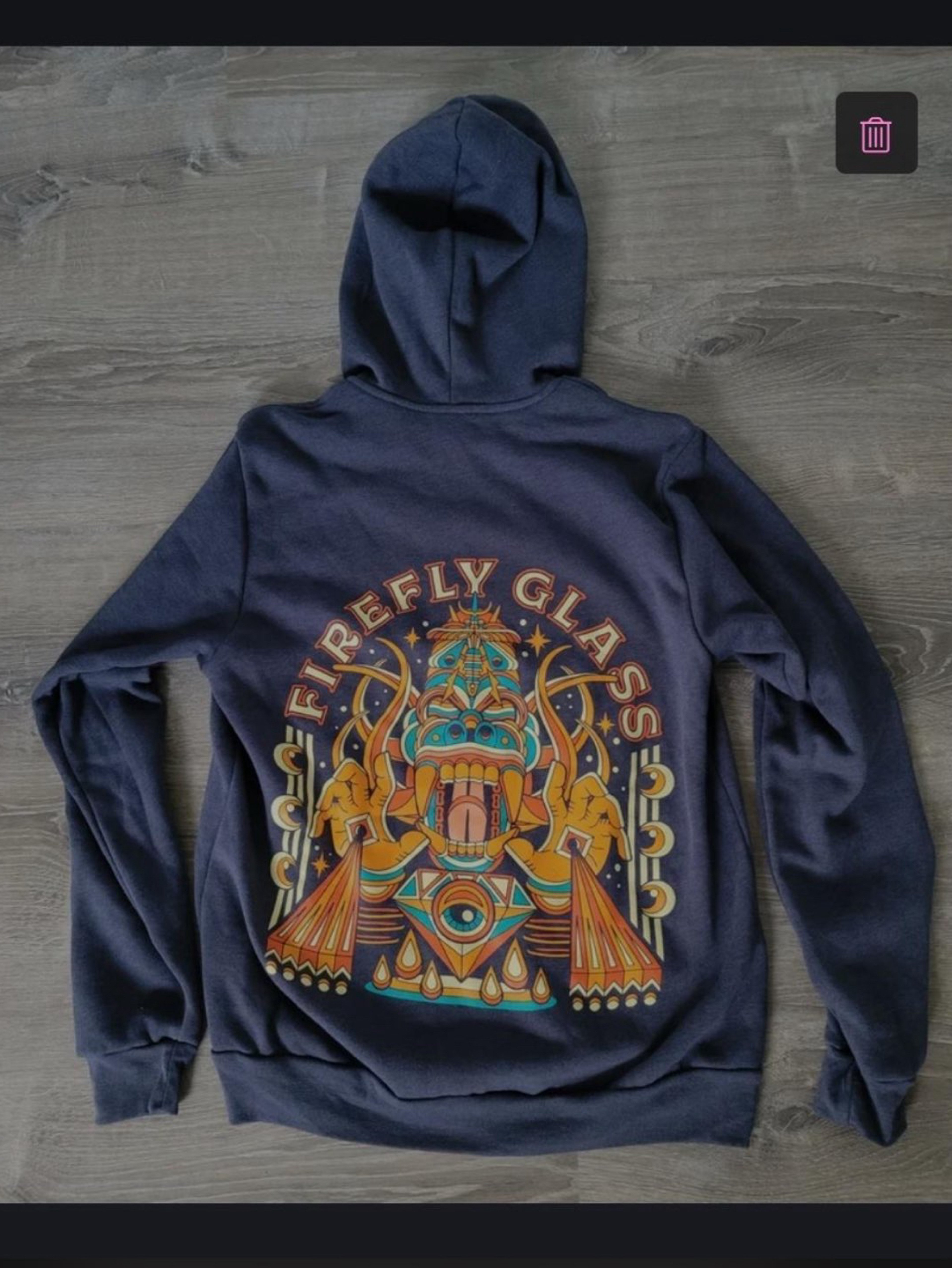 Preview pic of Firefly Glass Hoodies Size Medium