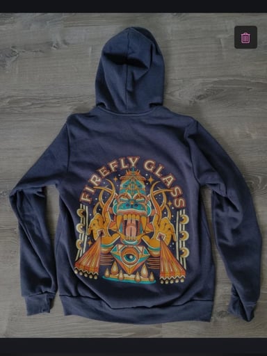 Preview pic of Firefly Glass Hoodie Size Large