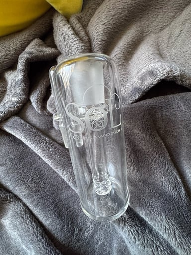 Preview pic of SOL Glassworks 18mm FPL Ash Catcher (Fire Polish Logo)