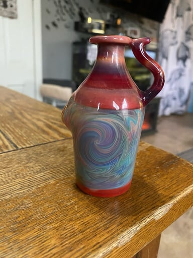 Preview pic of Birdhouse Glass Jug