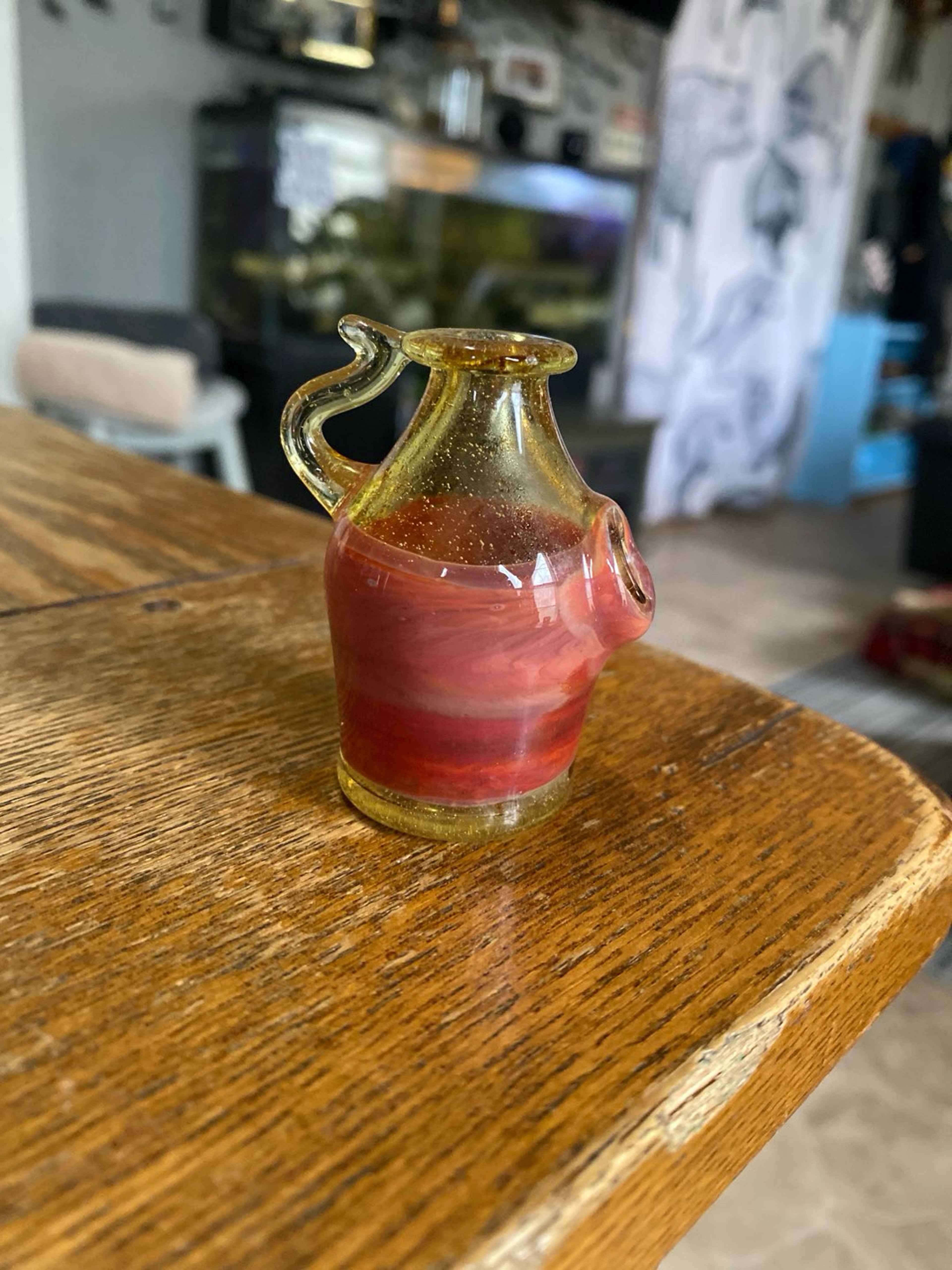Preview pic of Birdhouse Glass mini jug