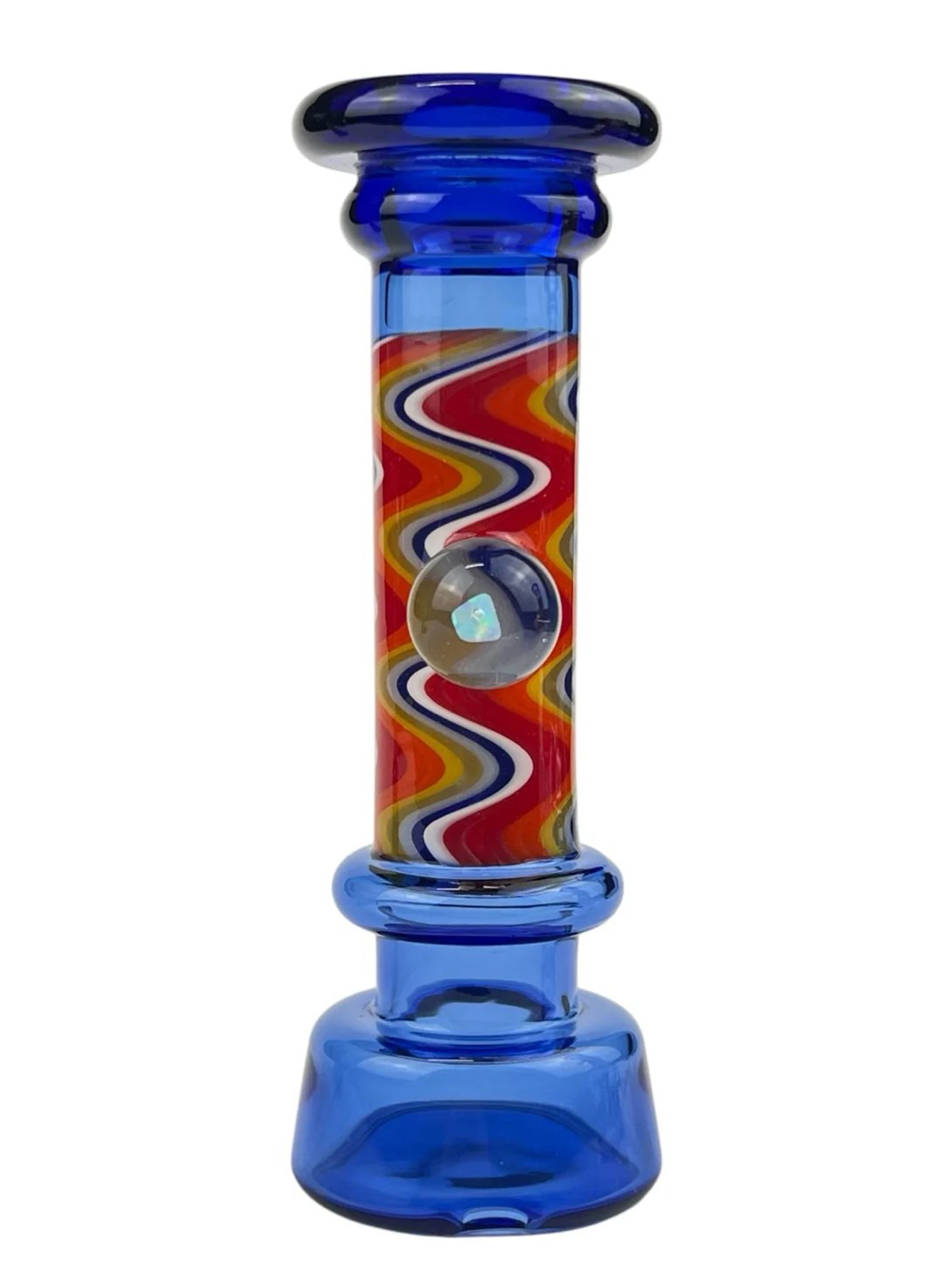 Preview pic of Blue Wig Wag Dry Top Attachment for Puffco Peak
