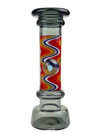 Preview pic of Smoke Black Wig Wag Dry Top Attachment for Puffco Peak