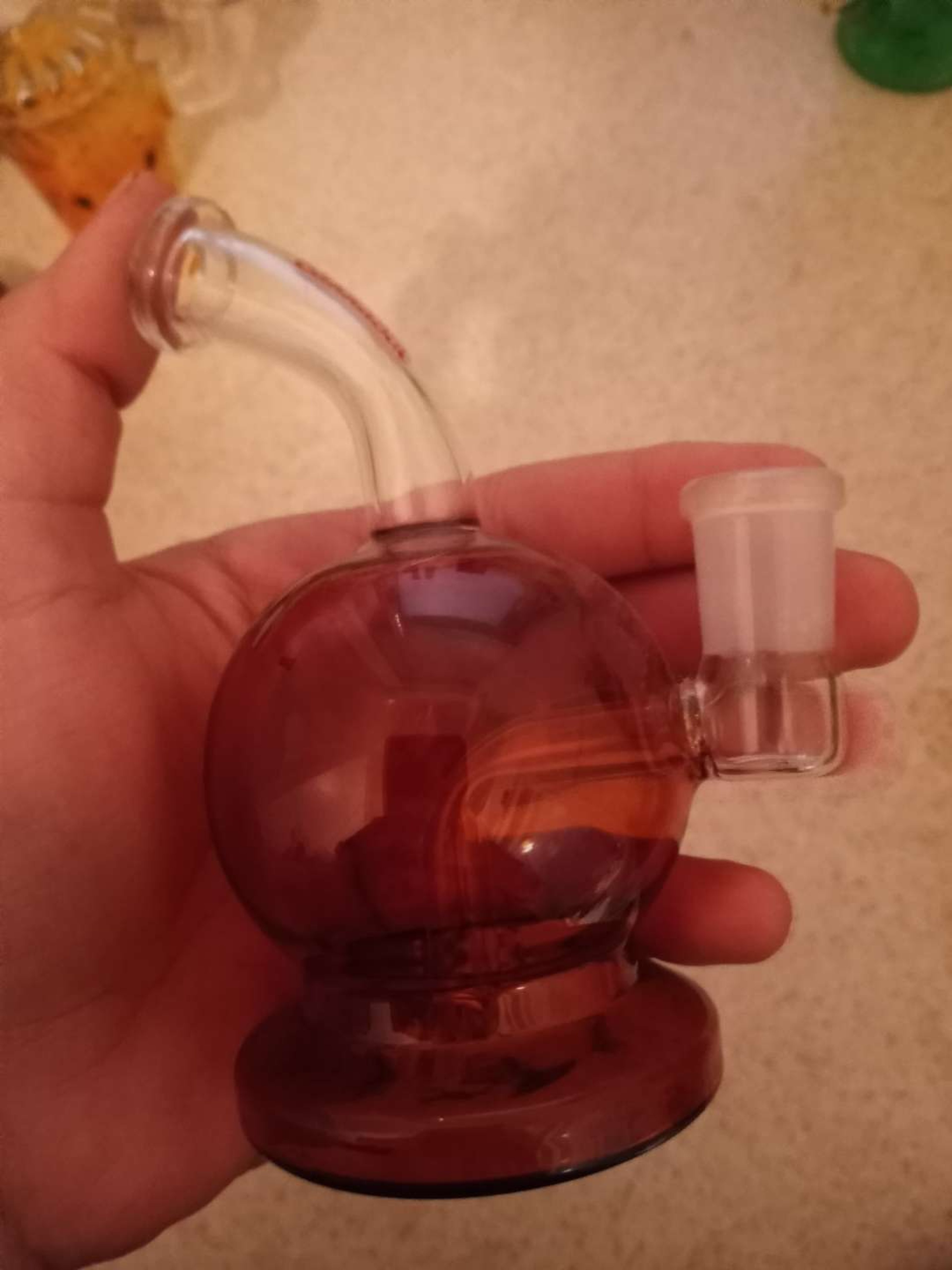Preview pic of Short Christmas ornament Dab Rig