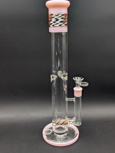 Preview pic of GREEK GLASS WIG WIG GRIDDED INLINE - PINK