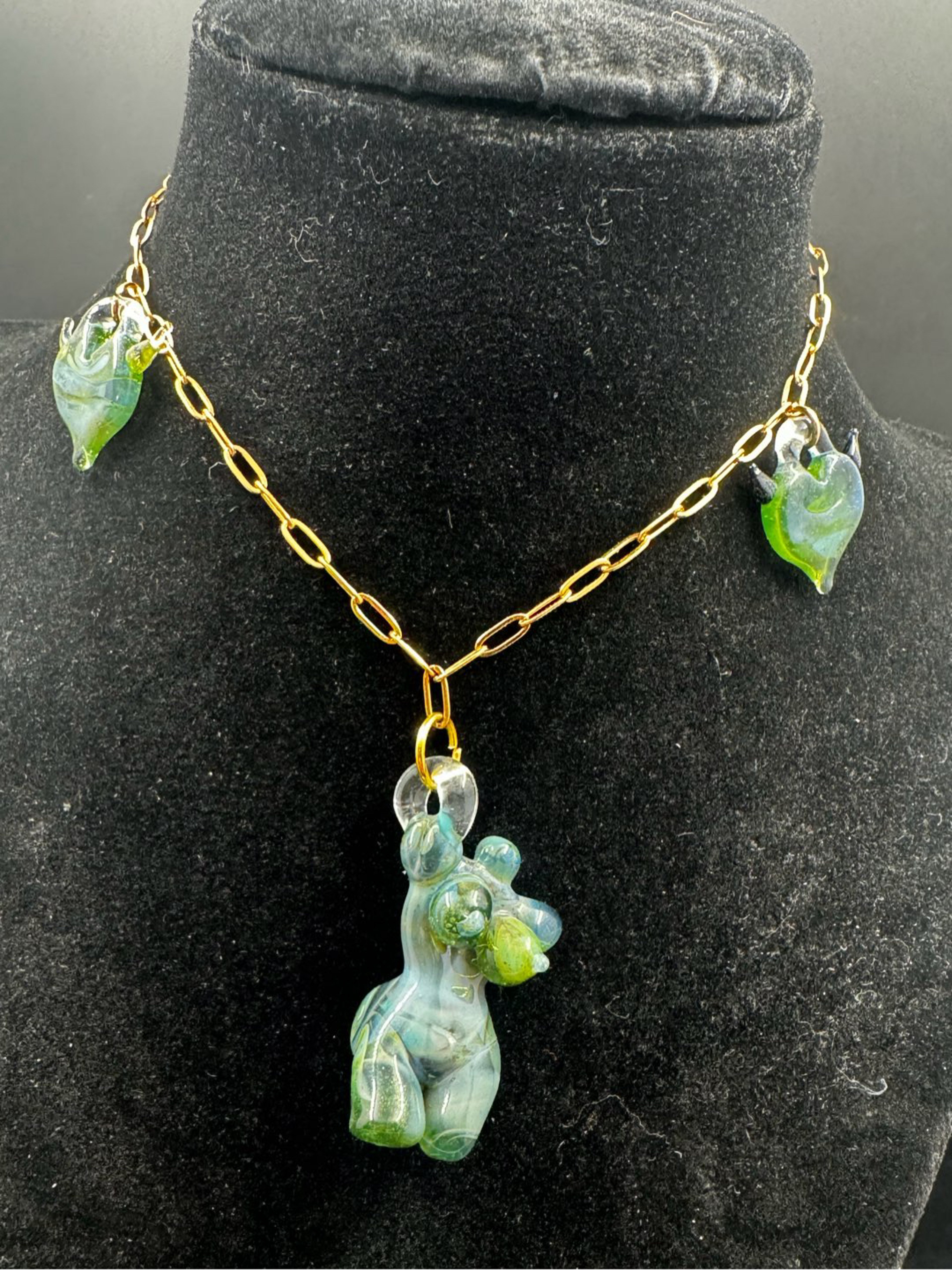 Preview pic of Hand crafted Goddess Necklace