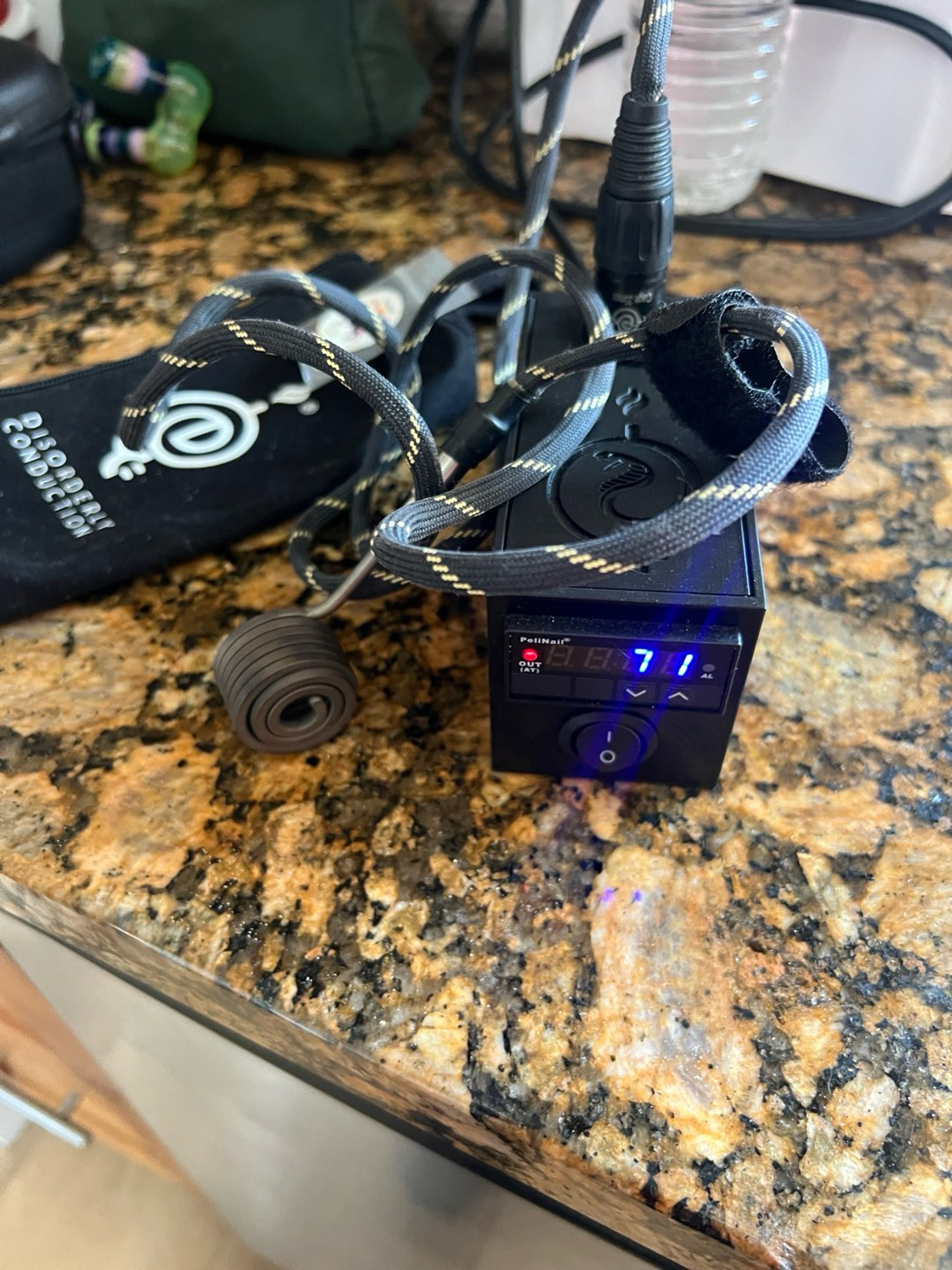 Preview pic of Disoderly Conduction DC Cobra e-nail set up r
