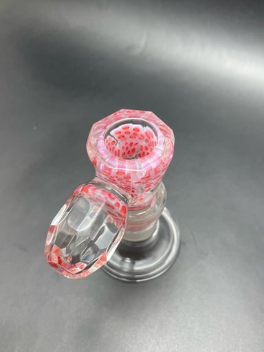 Preview pic of Faceted millie 18mm 4 hole slide