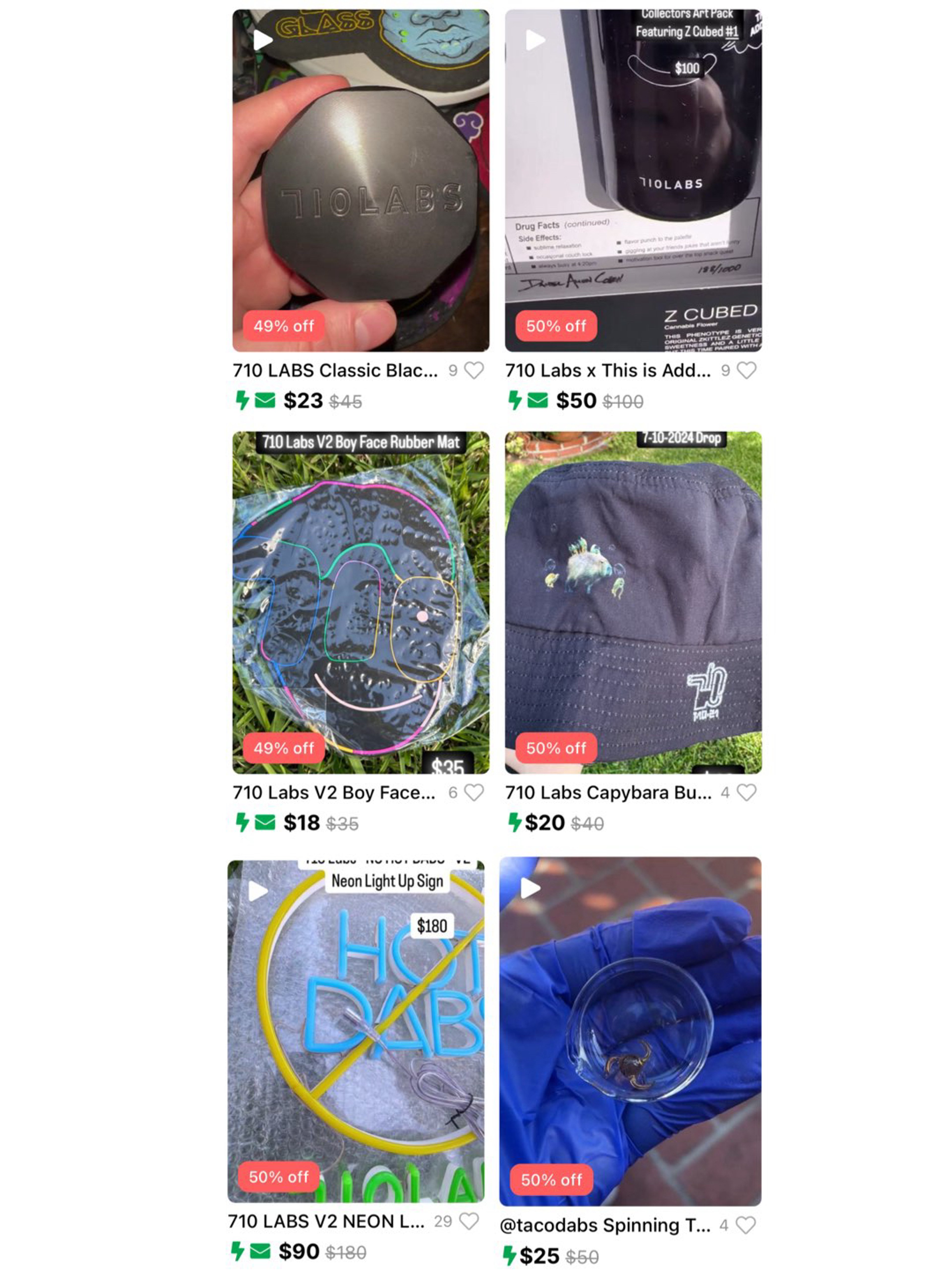 Preview pic of 710 Labs Exclusive Merch Bundle + Taco Dabs Spinning Turbine Pearl