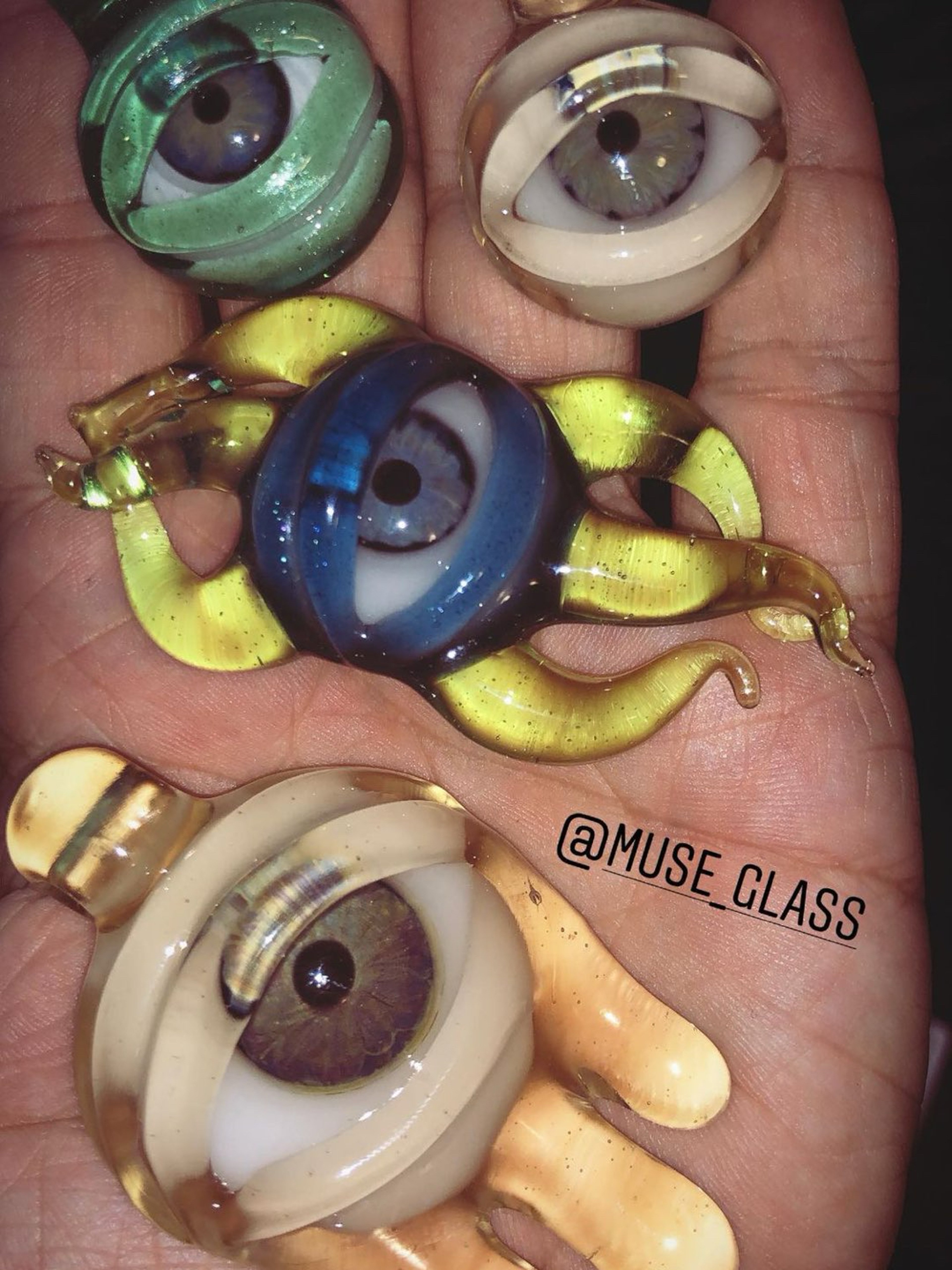 Preview pic of Muse Glass Eye Pendant Bundle