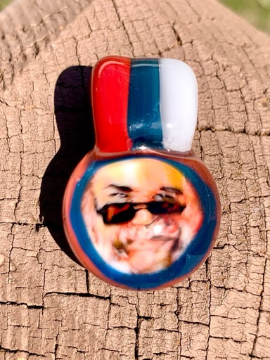 Preview pic of Slick Rick Grateful Dead Jerry Garcia Mille Pendant