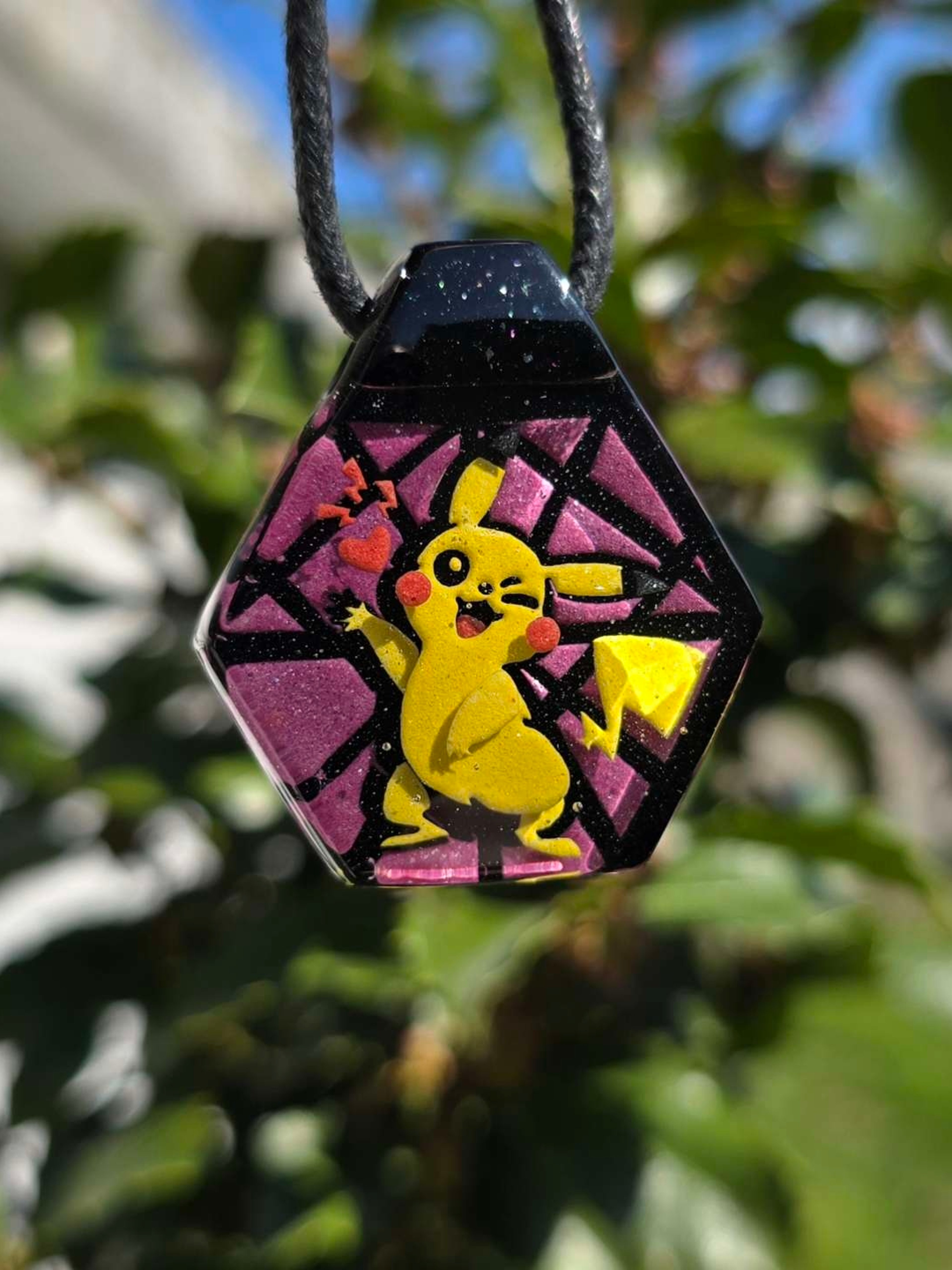 Preview pic of Pikachu Layered Glow Pendant