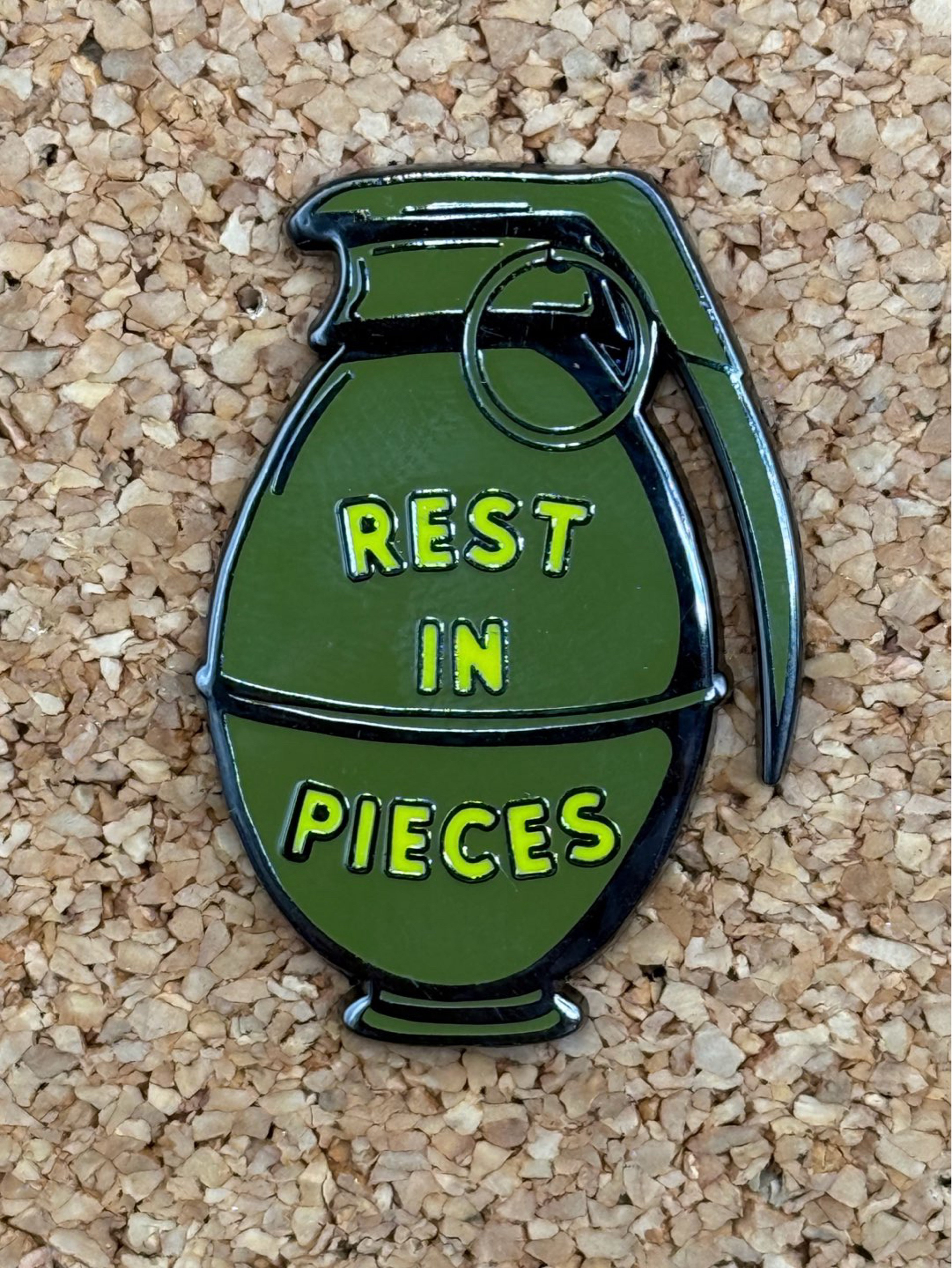 Preview pic of Rest in pieces pin