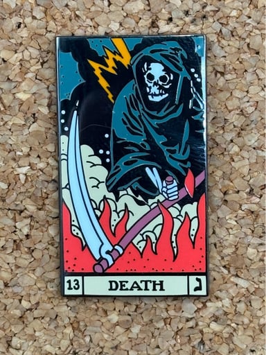 Preview pic of Death tarot pin