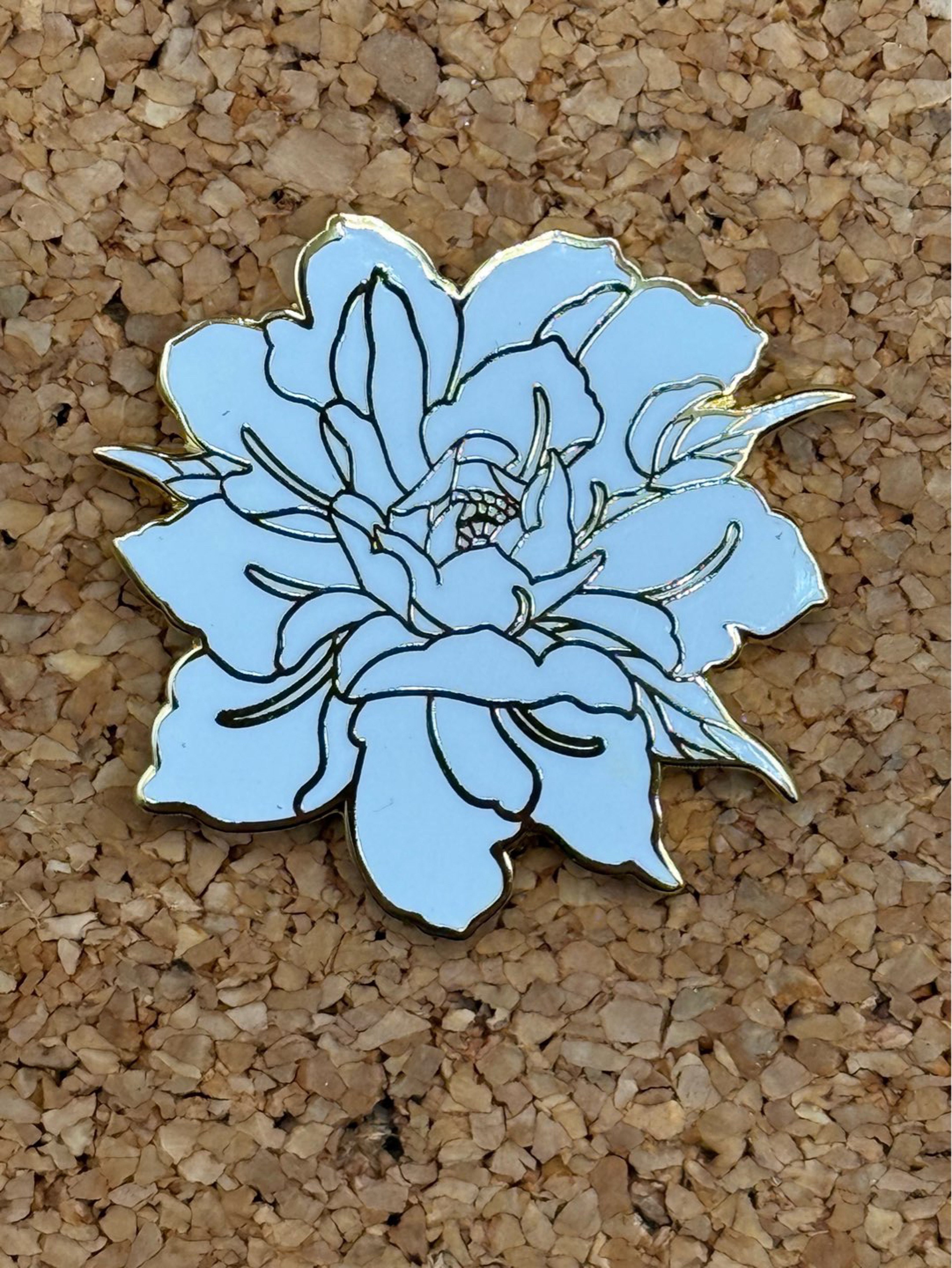 Preview pic of Peony pin