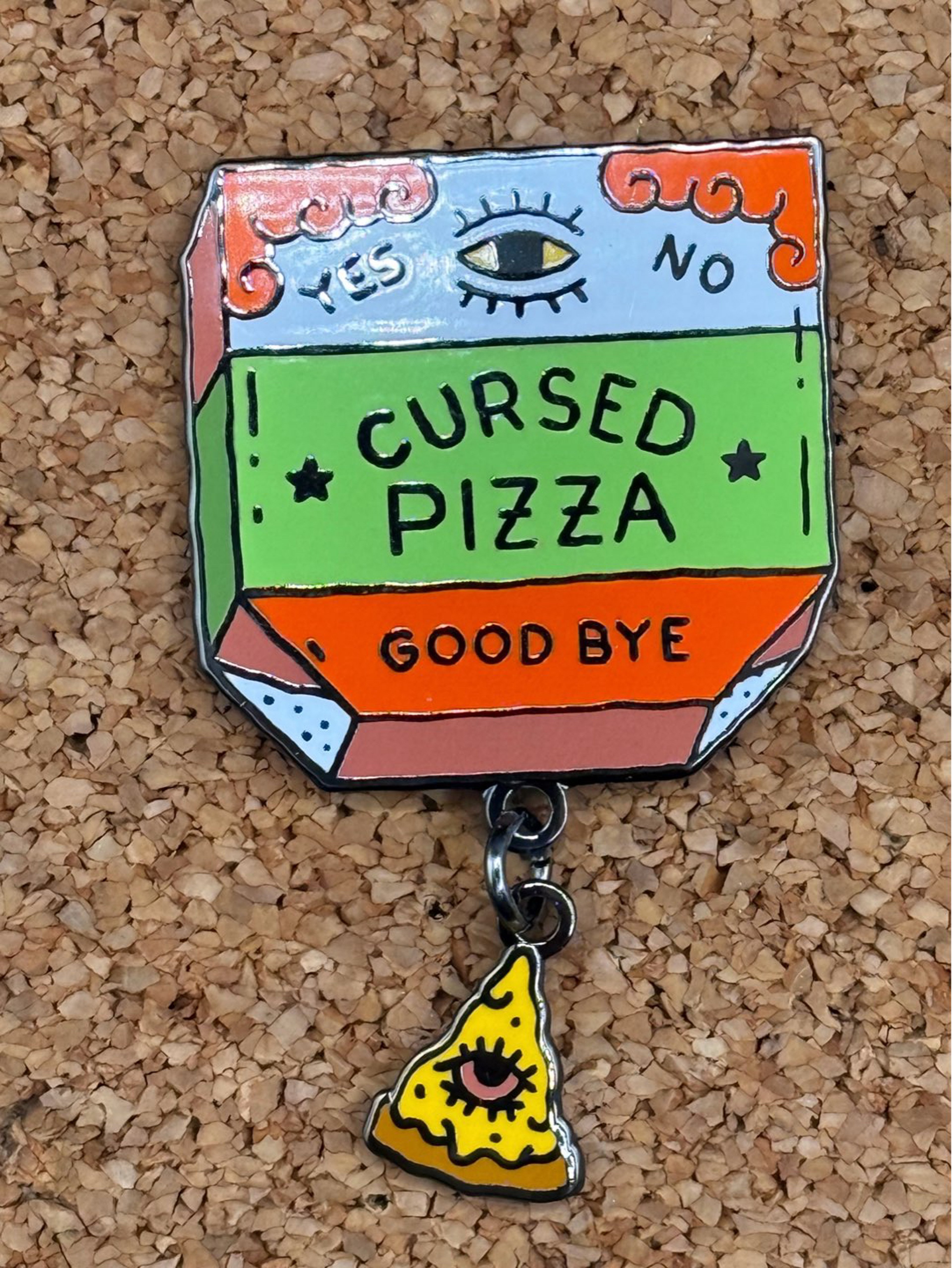 Preview pic of Cursed pizza pin
