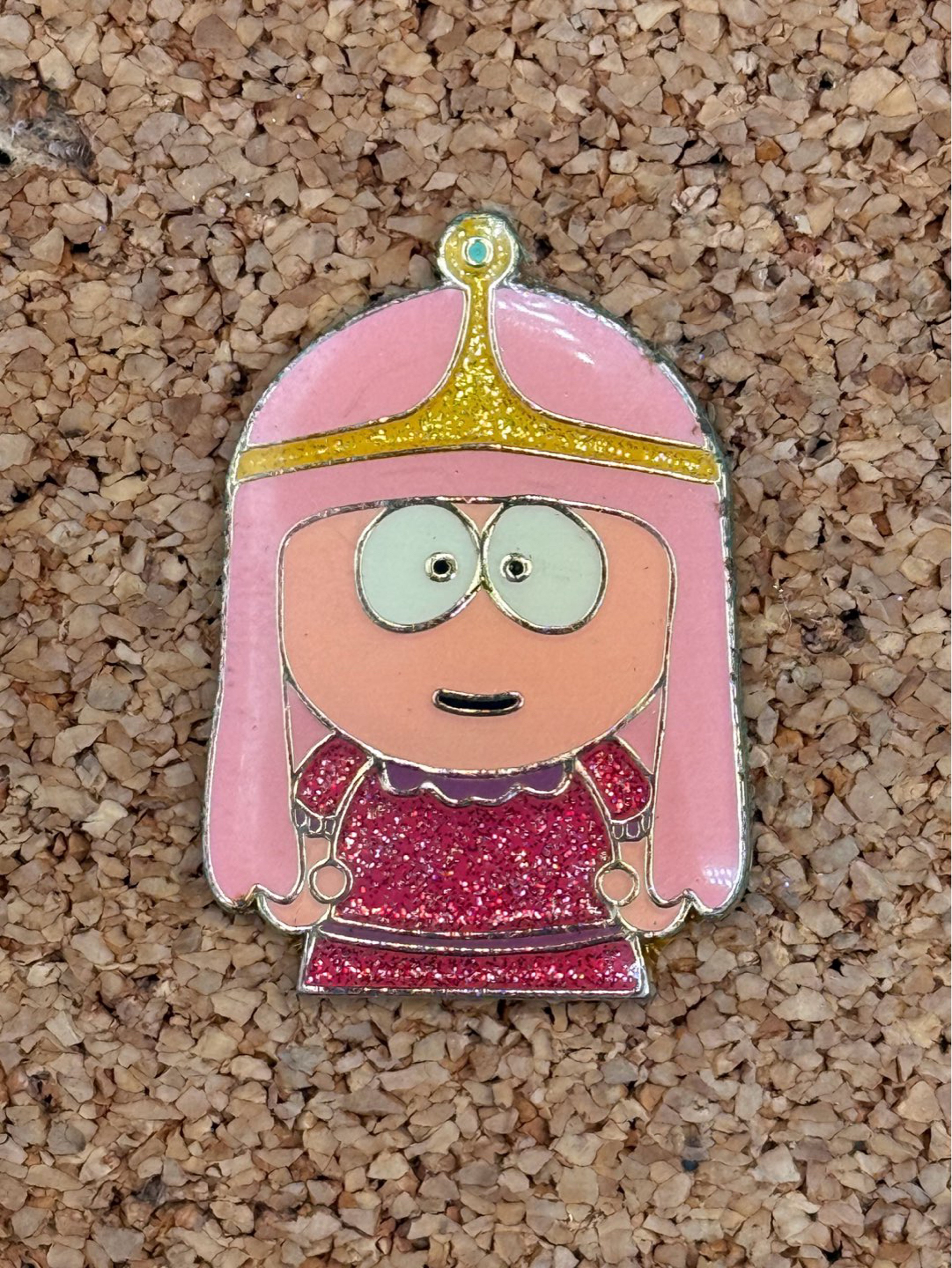 Preview pic of Adventure time X South Park princess bubblegum pin