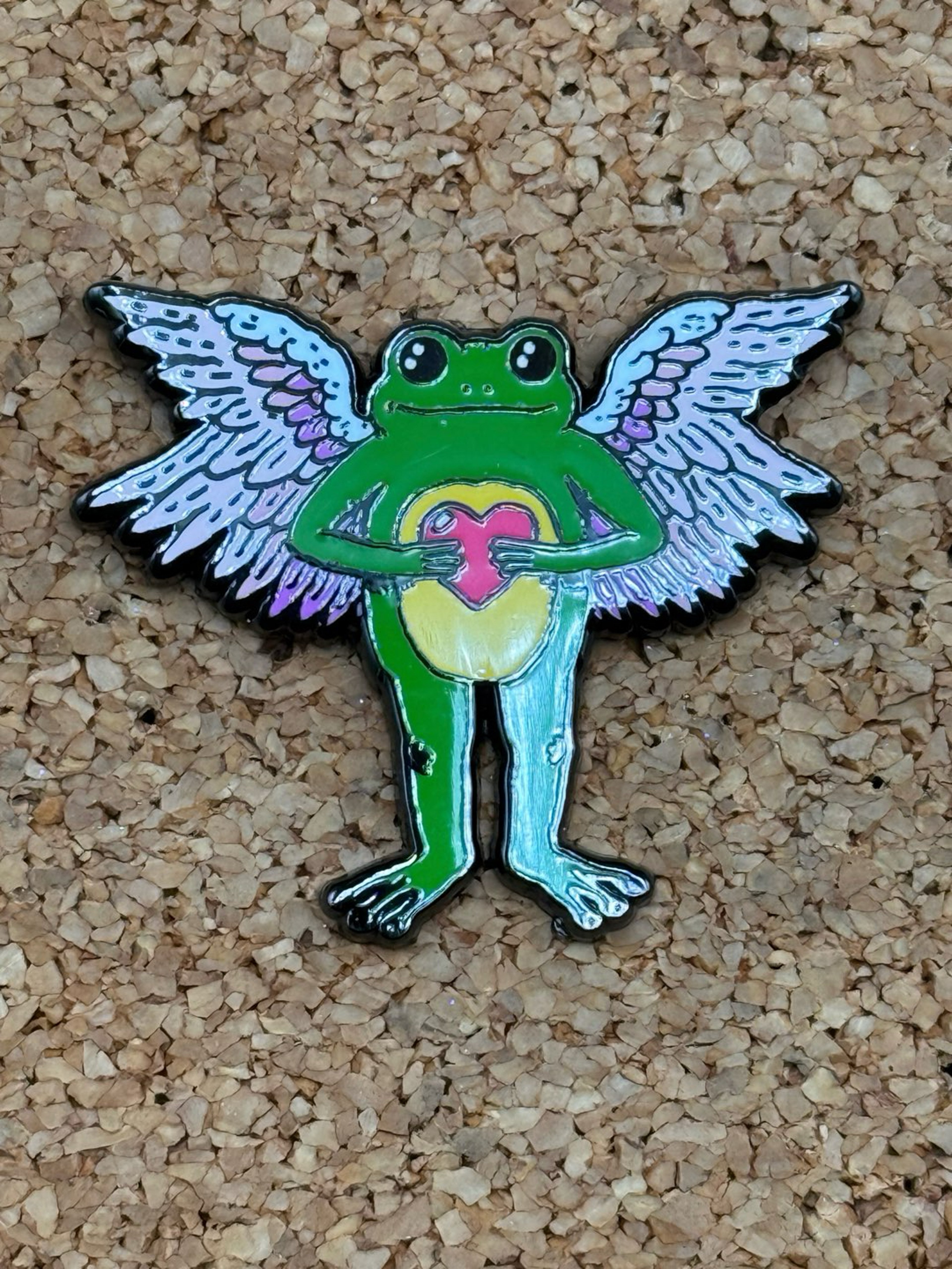 Frog of love pin image 0