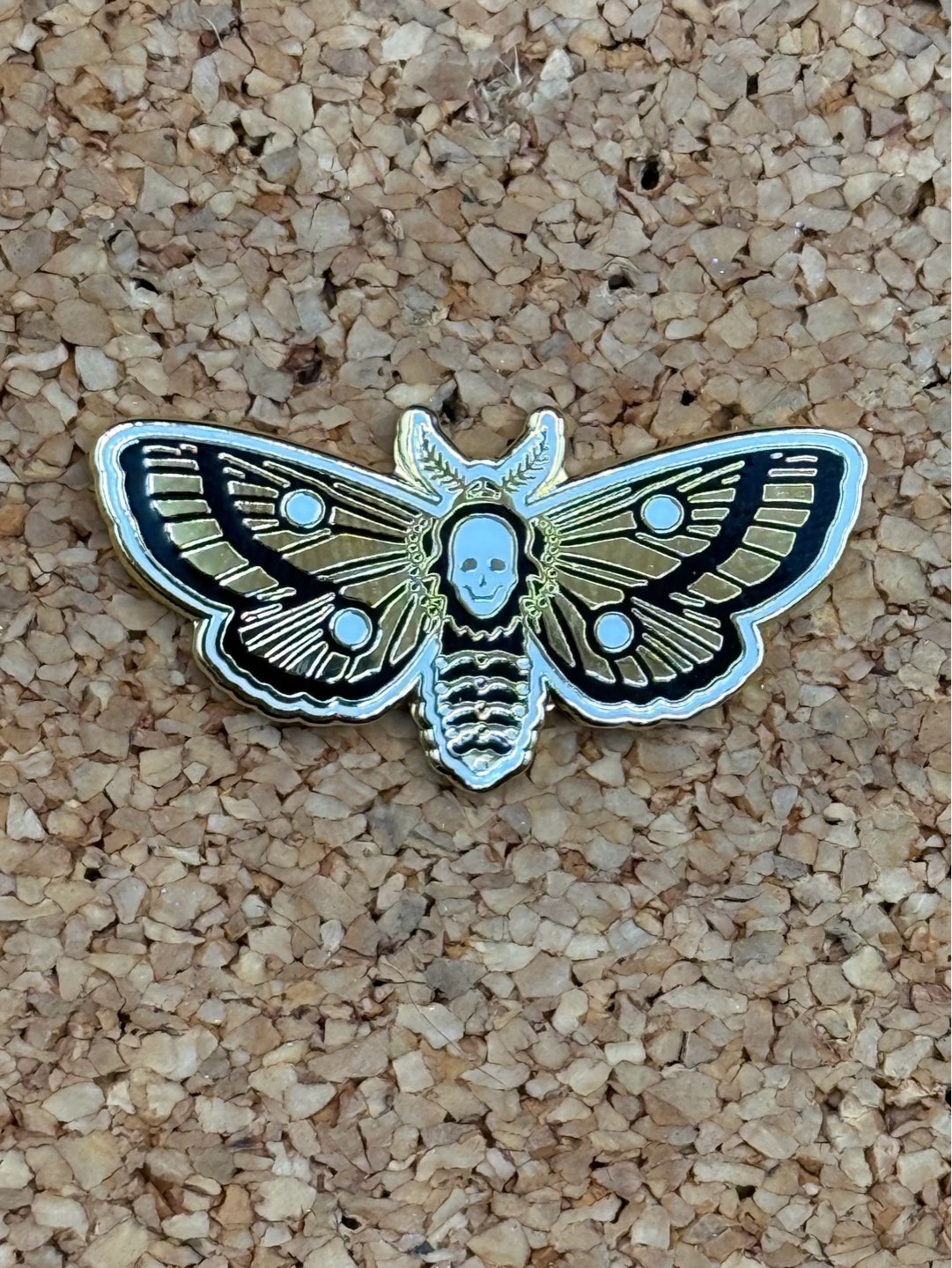 Preview pic of Death moth pin