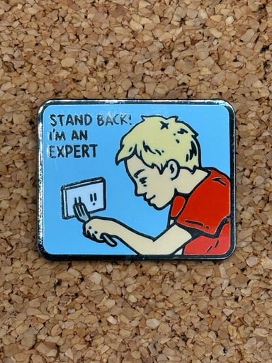 Preview pic of I’m an expert pin