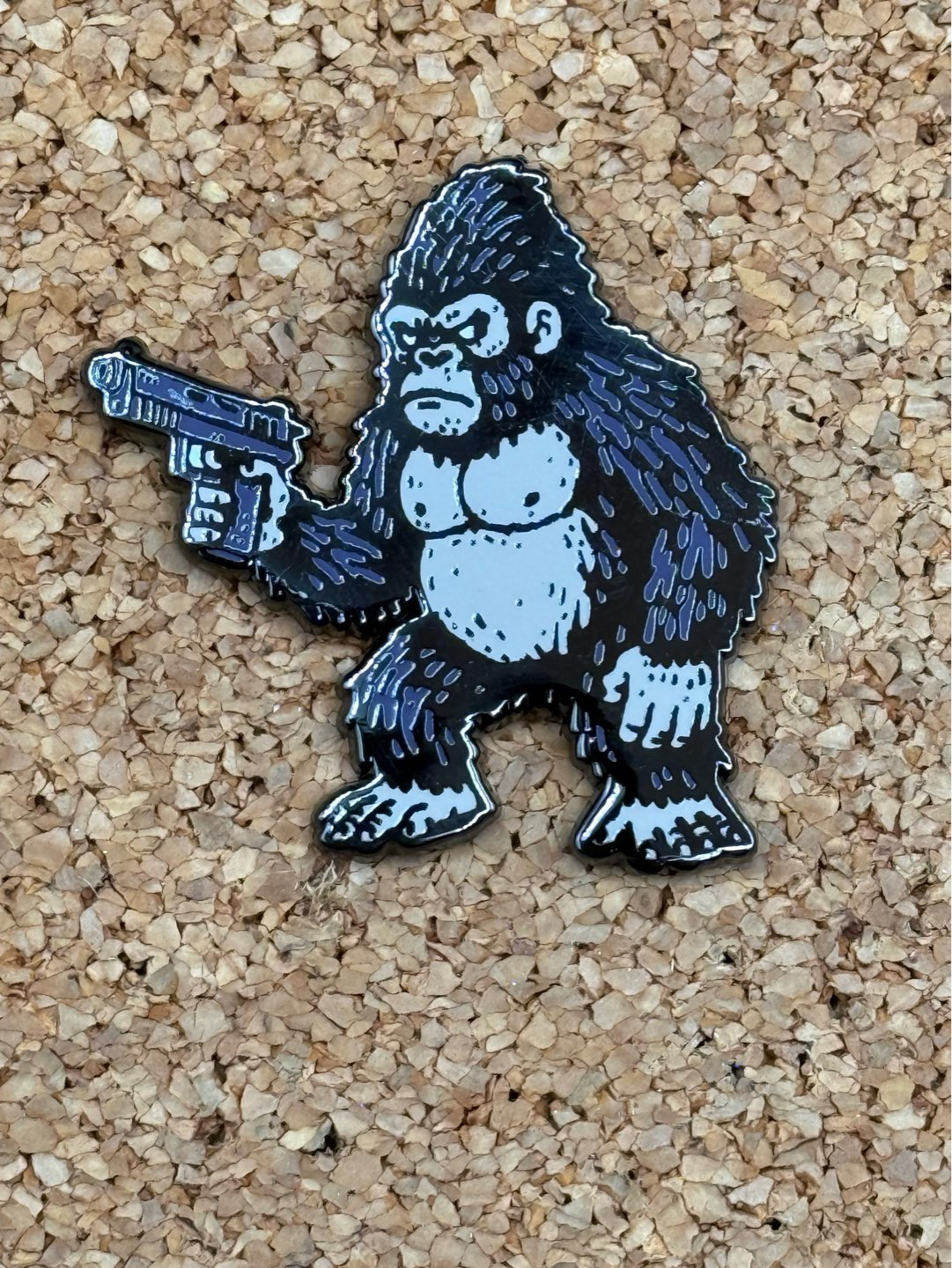 Preview pic of Unhinged gorilla pin