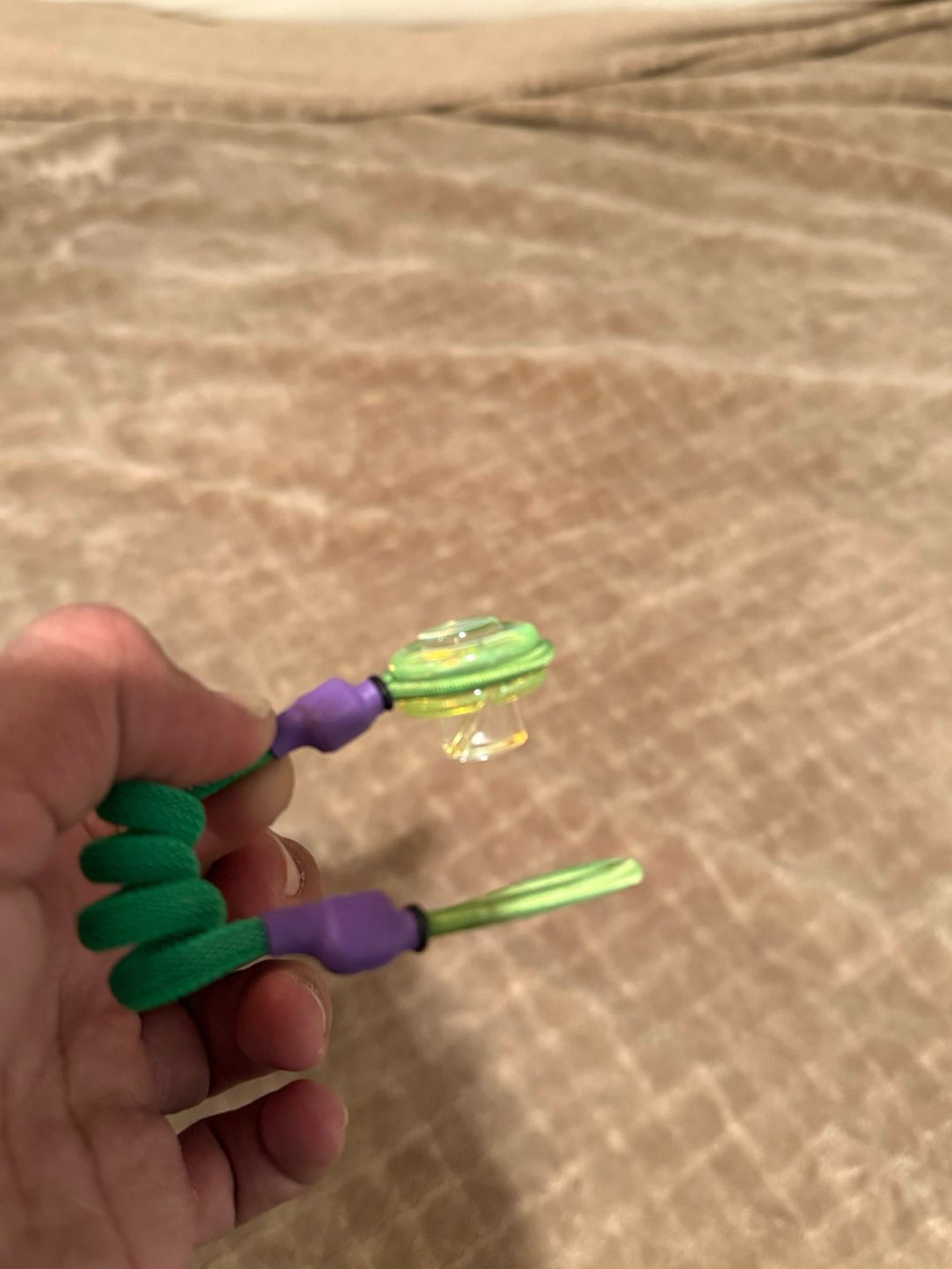 Preview pic of 3DXL Puffco pro One trick pony cap with helix hold teather