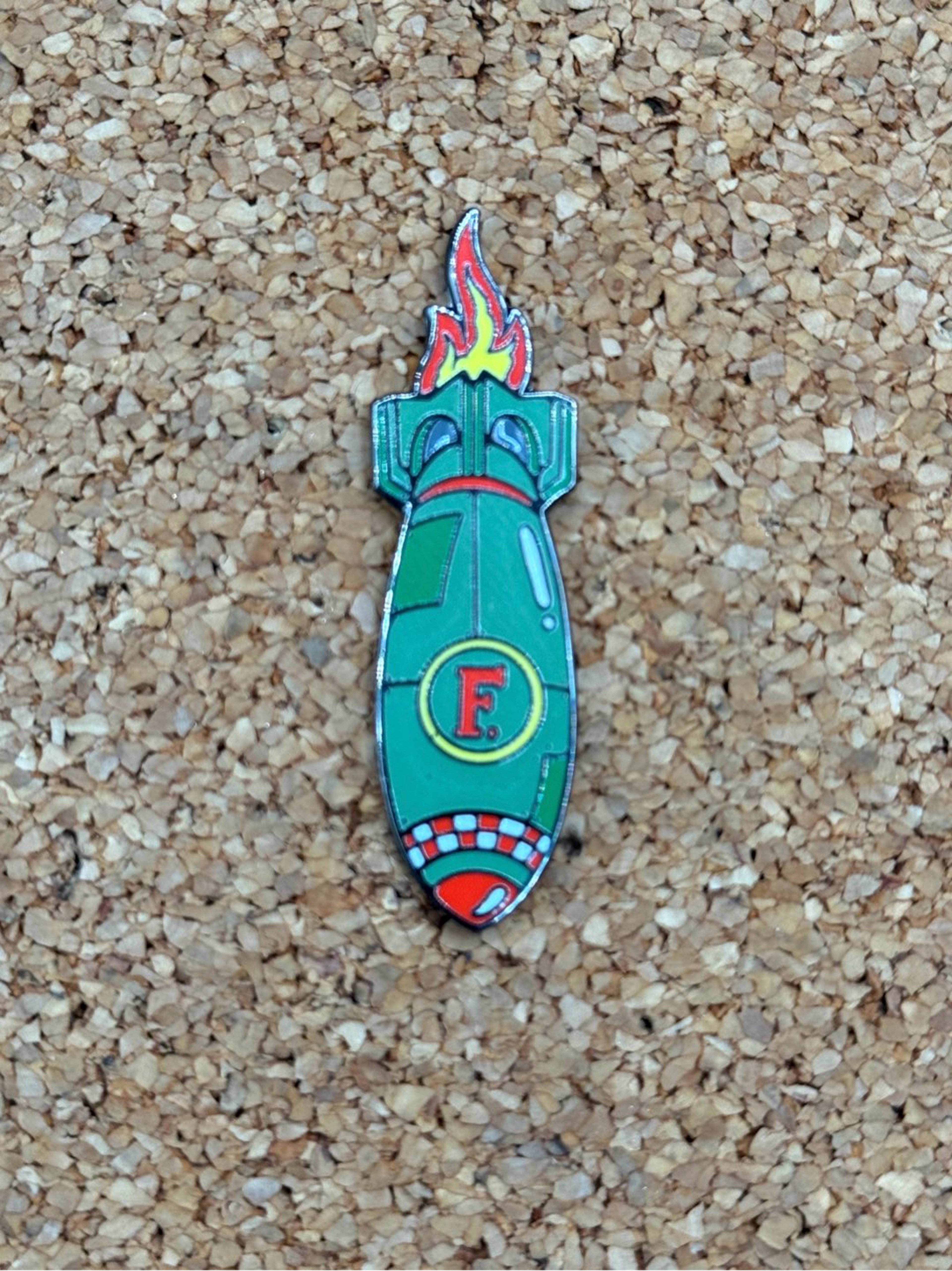 Preview pic of F bomb pin