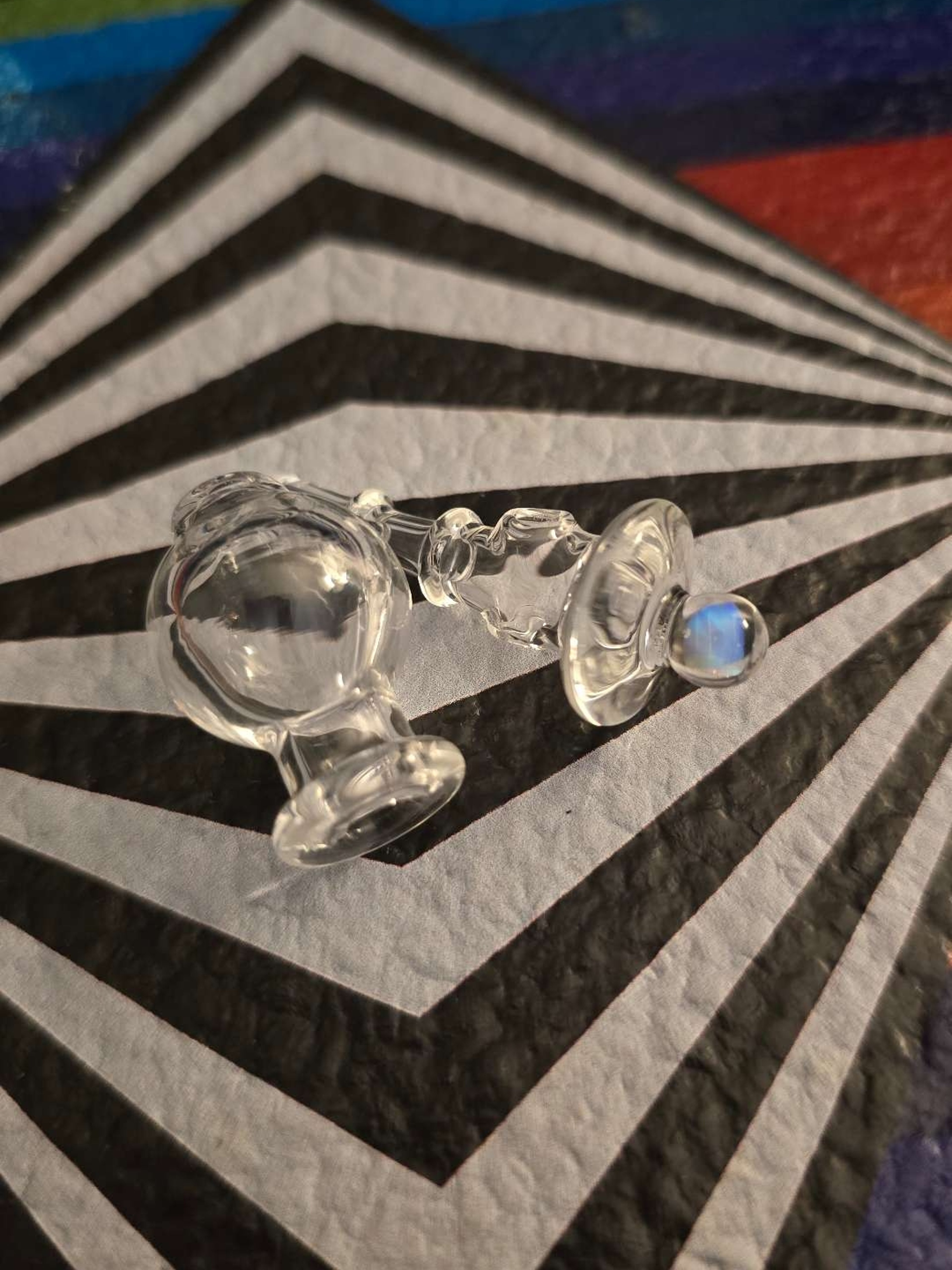 Opal Puffco Cap 3dXL and Bubble cap image 0