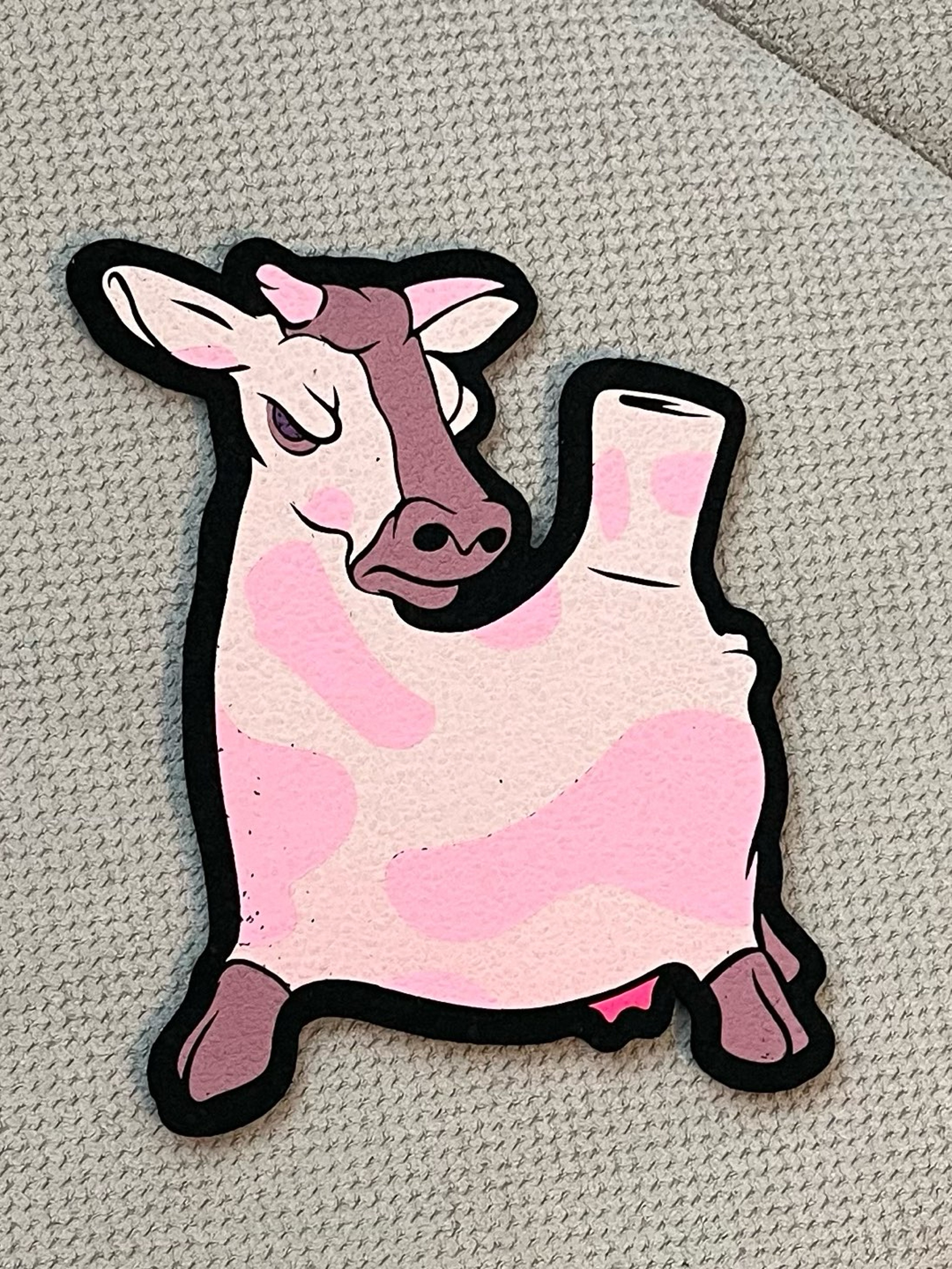 Preview pic of Strawberry Cow Mat by Robertson Glass x Moodmats