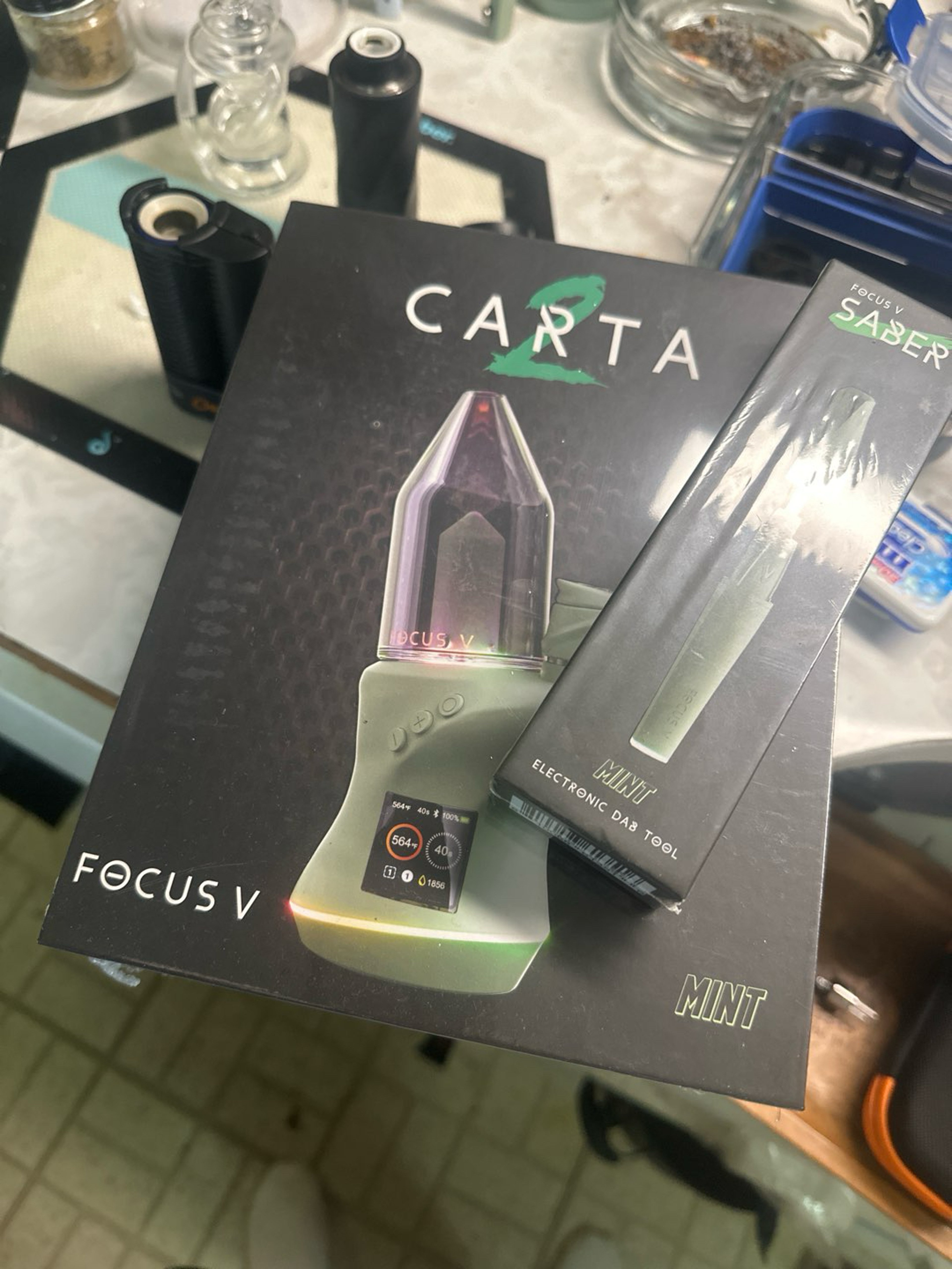Preview pic of Mint Carta2 w/Saber sealed