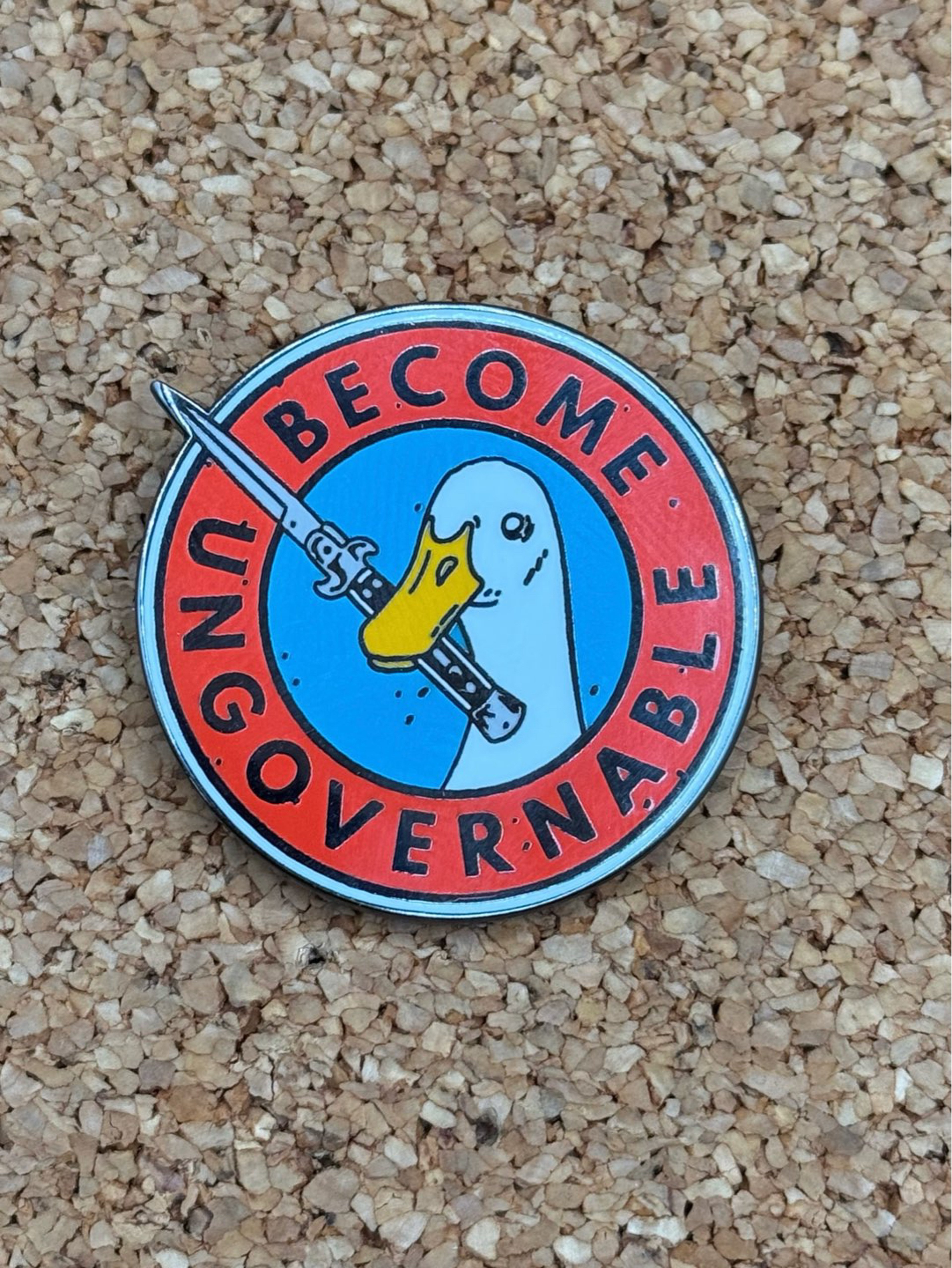 Preview pic of Become ungovernable pin