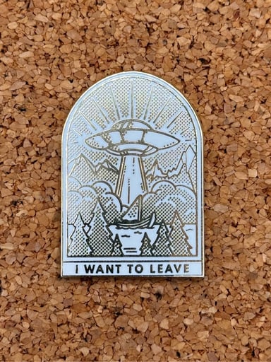 Preview pic of I want to leave pin