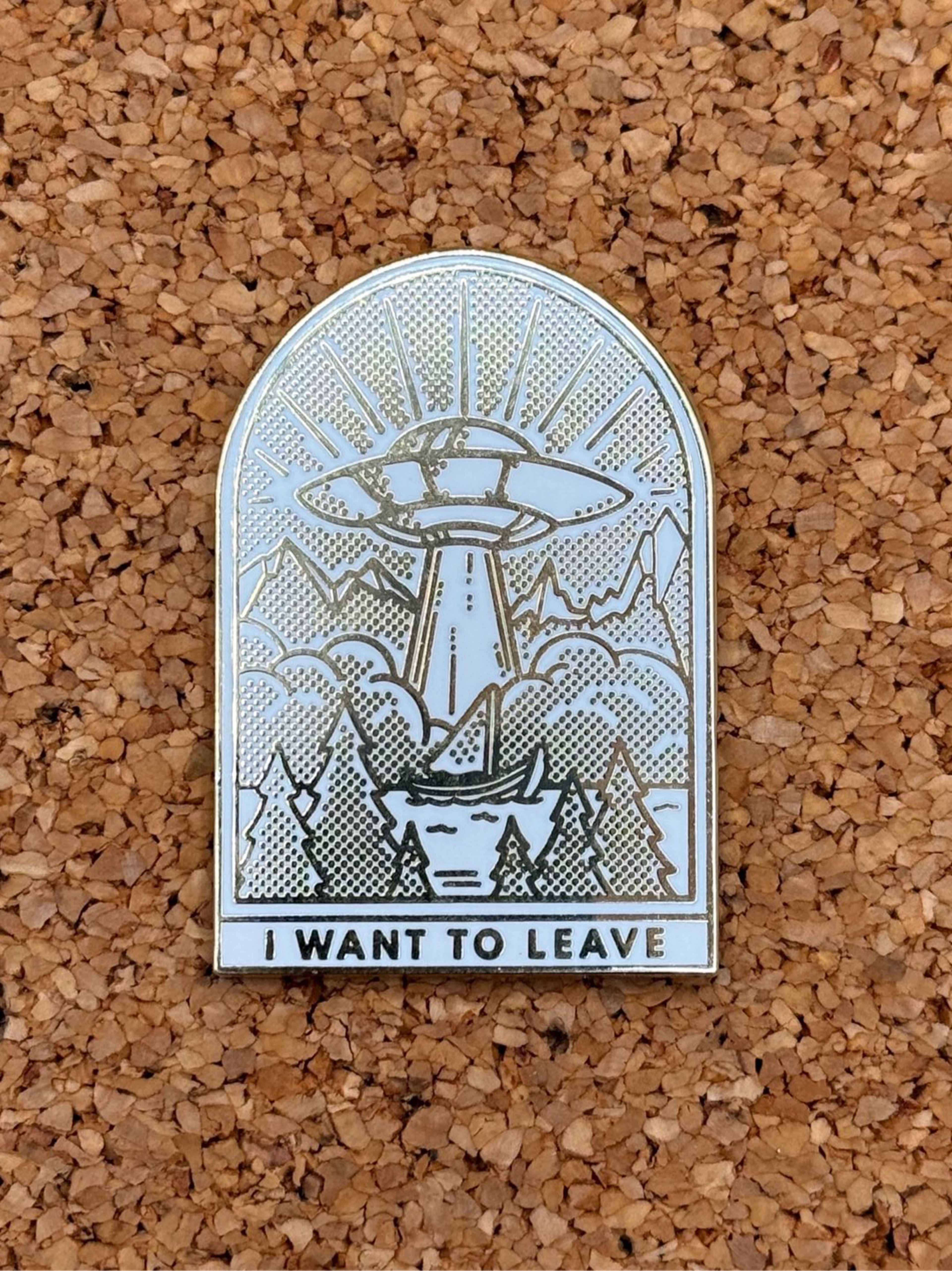 Preview pic of I want to leave pin
