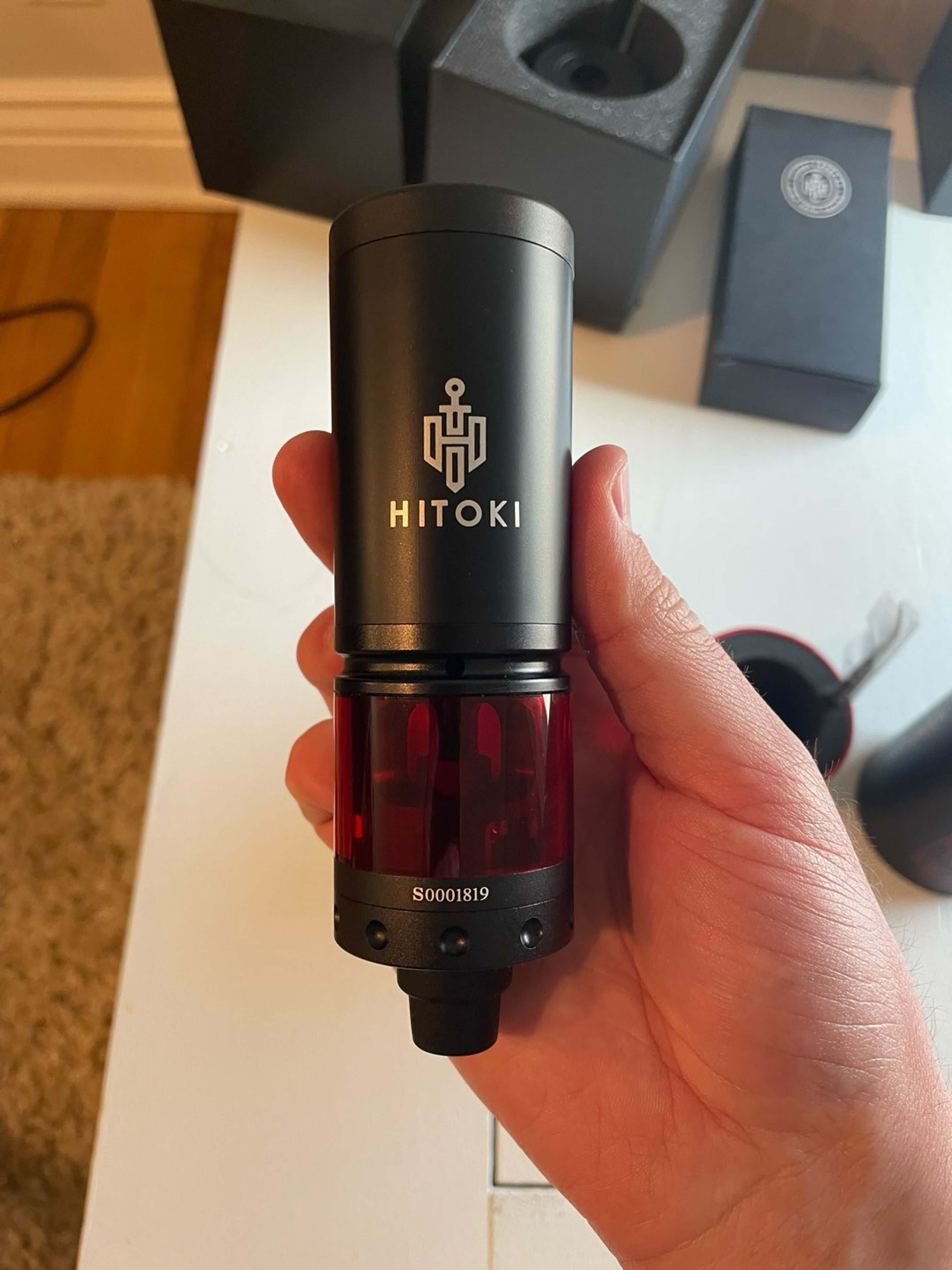 Preview pic of Hitoki Saber + Bubbler attachment