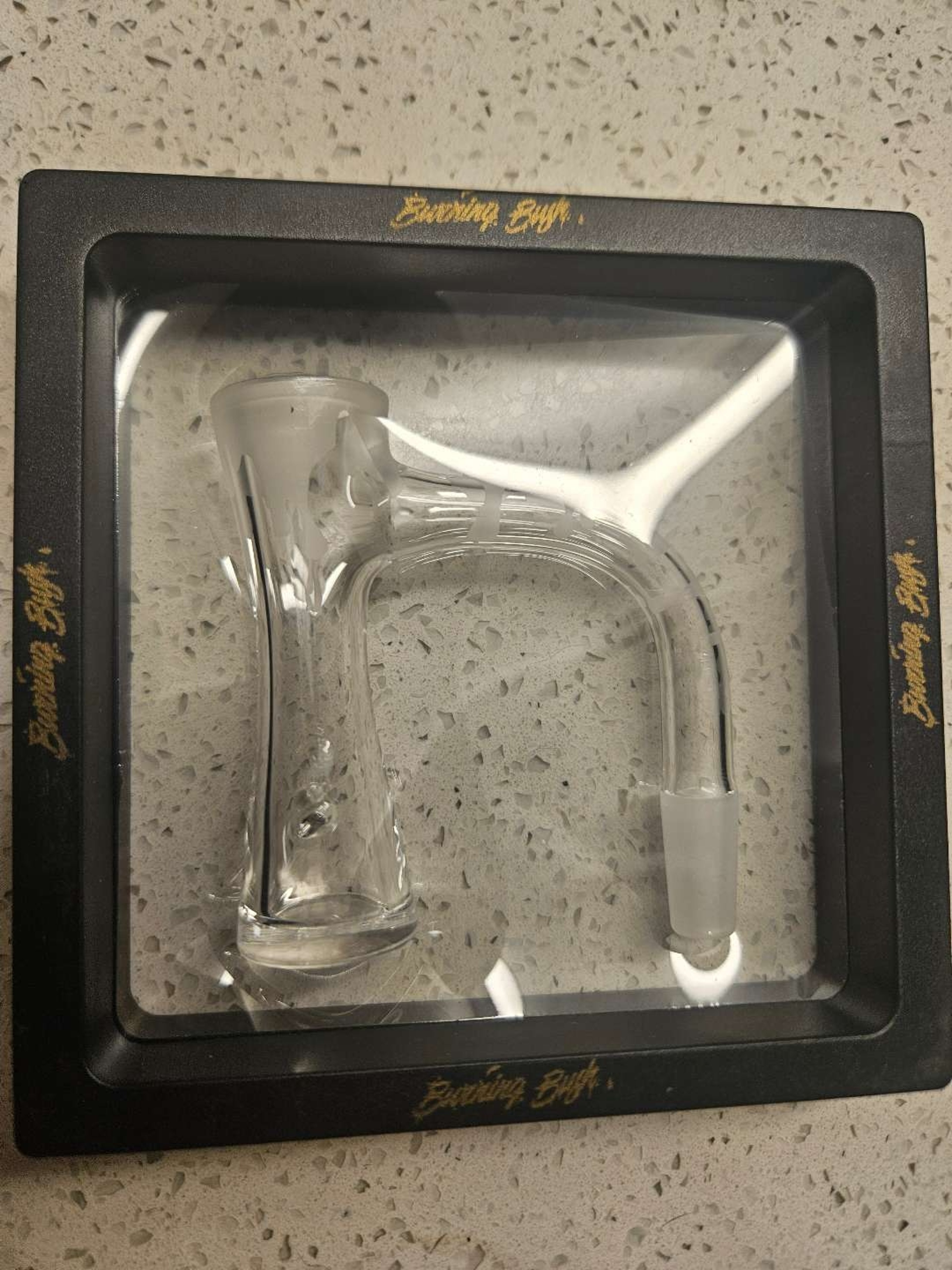 Preview pic of Hourglass 10mm 90° Drip Etched