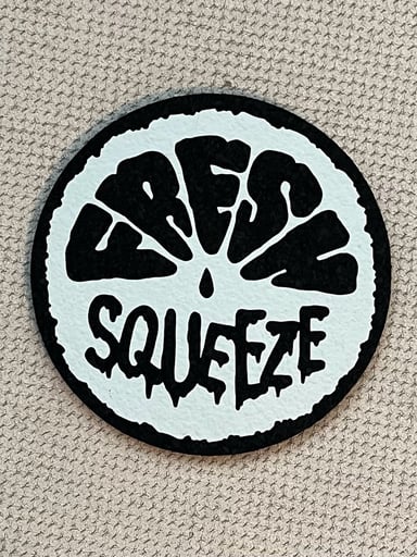 Preview pic of Fresh Squeeze 8” Round Mat by Moodmats