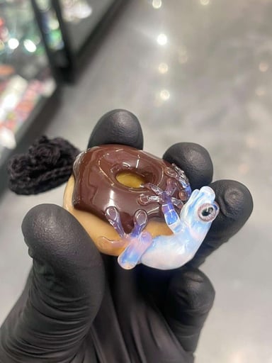 Preview pic of KGB x Kengtaro collab donut