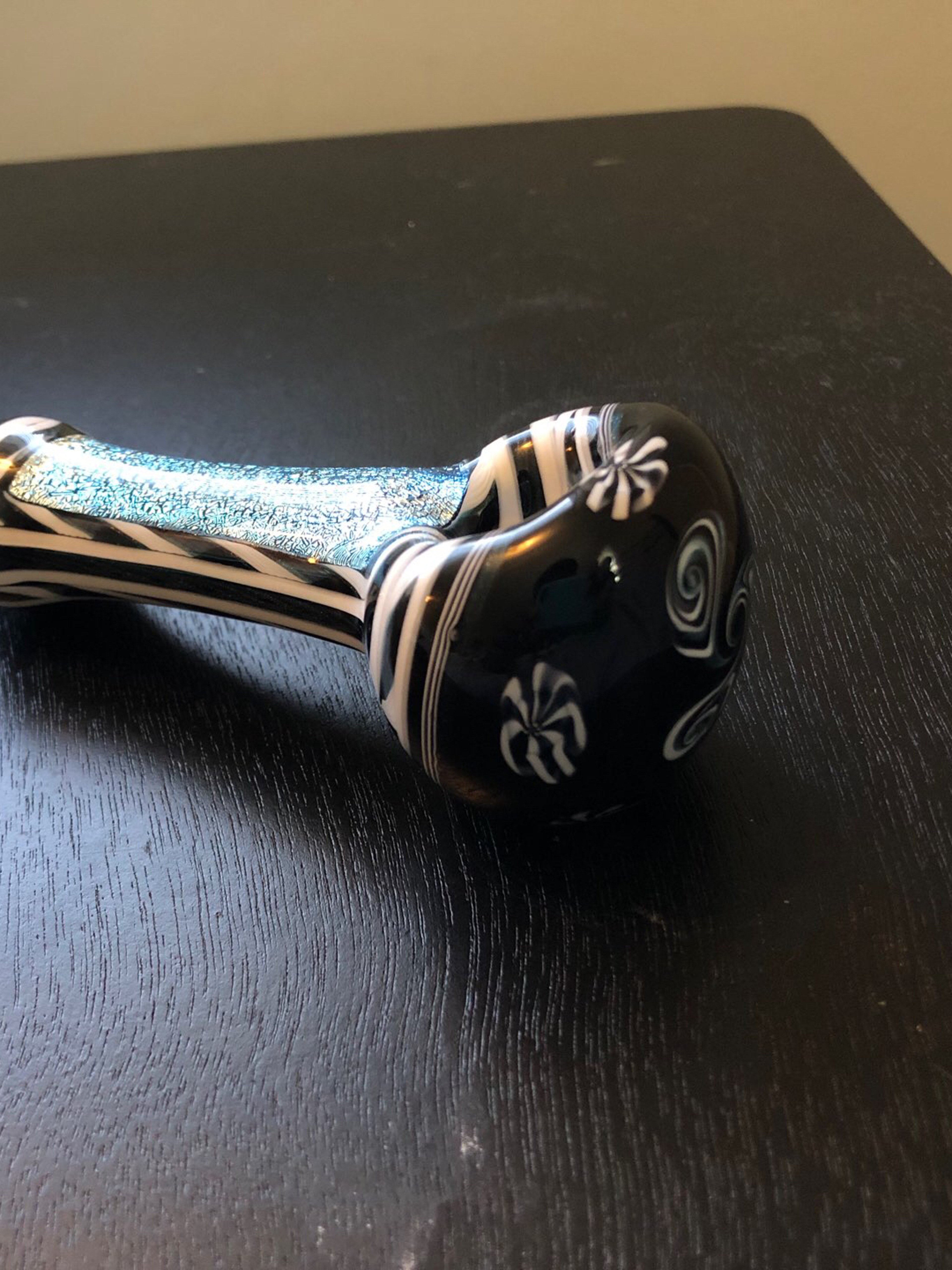 Preview pic of Lab Rat Glass Dichro and Canework Spoon