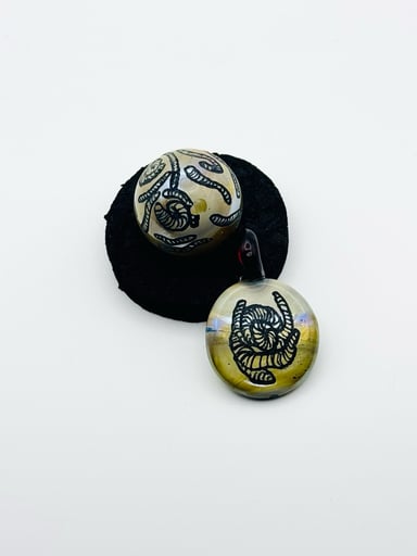Preview pic of marble n pendy combo! Reserve only $20