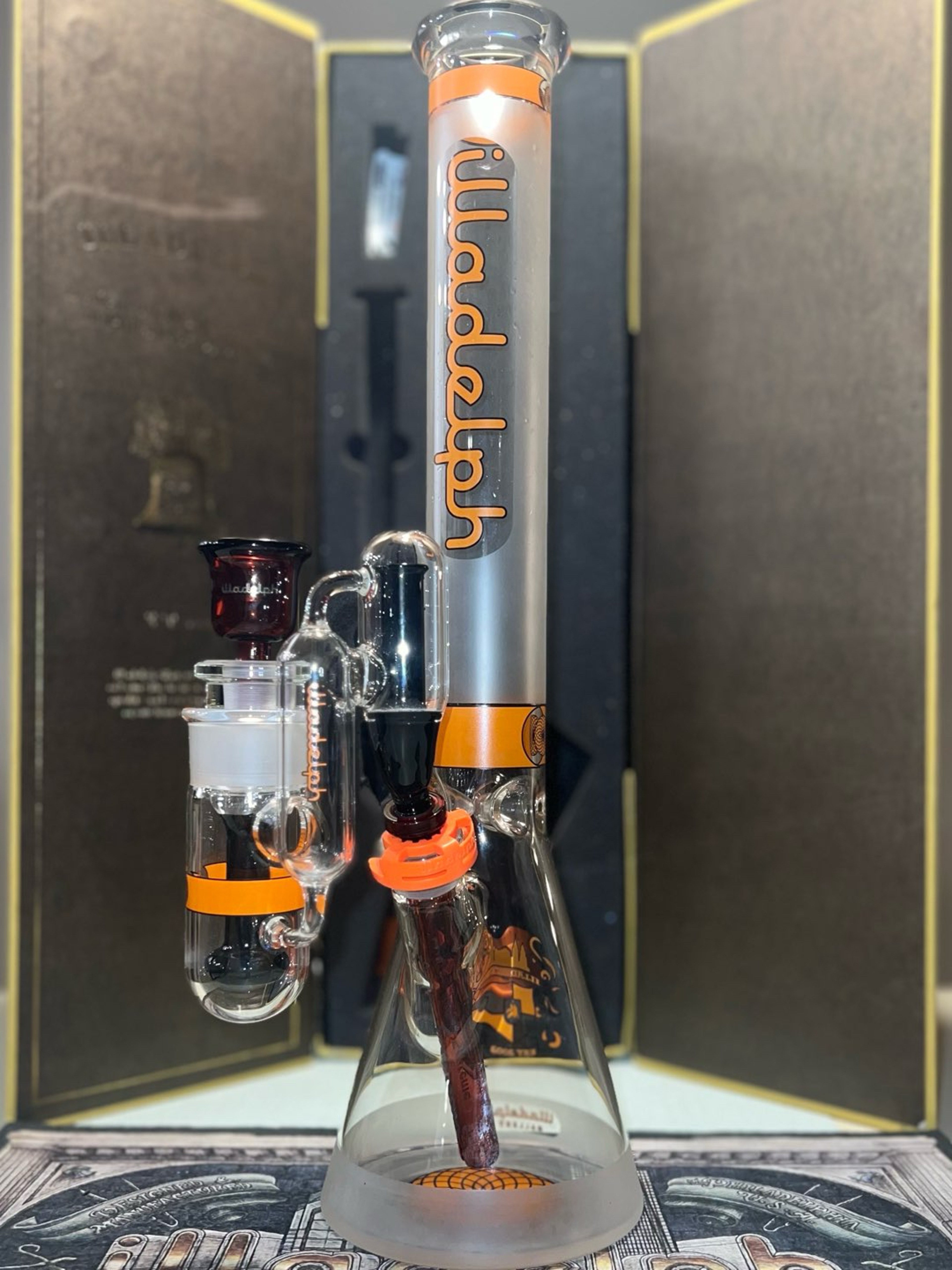Preview pic of *PRICE DROP* Illadelph Frosted Sig Series 5mm Orange Label Medium