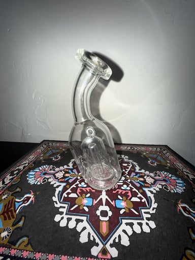 Preview pic of Bent Neck Chugger with Opal Puffco Peak Top