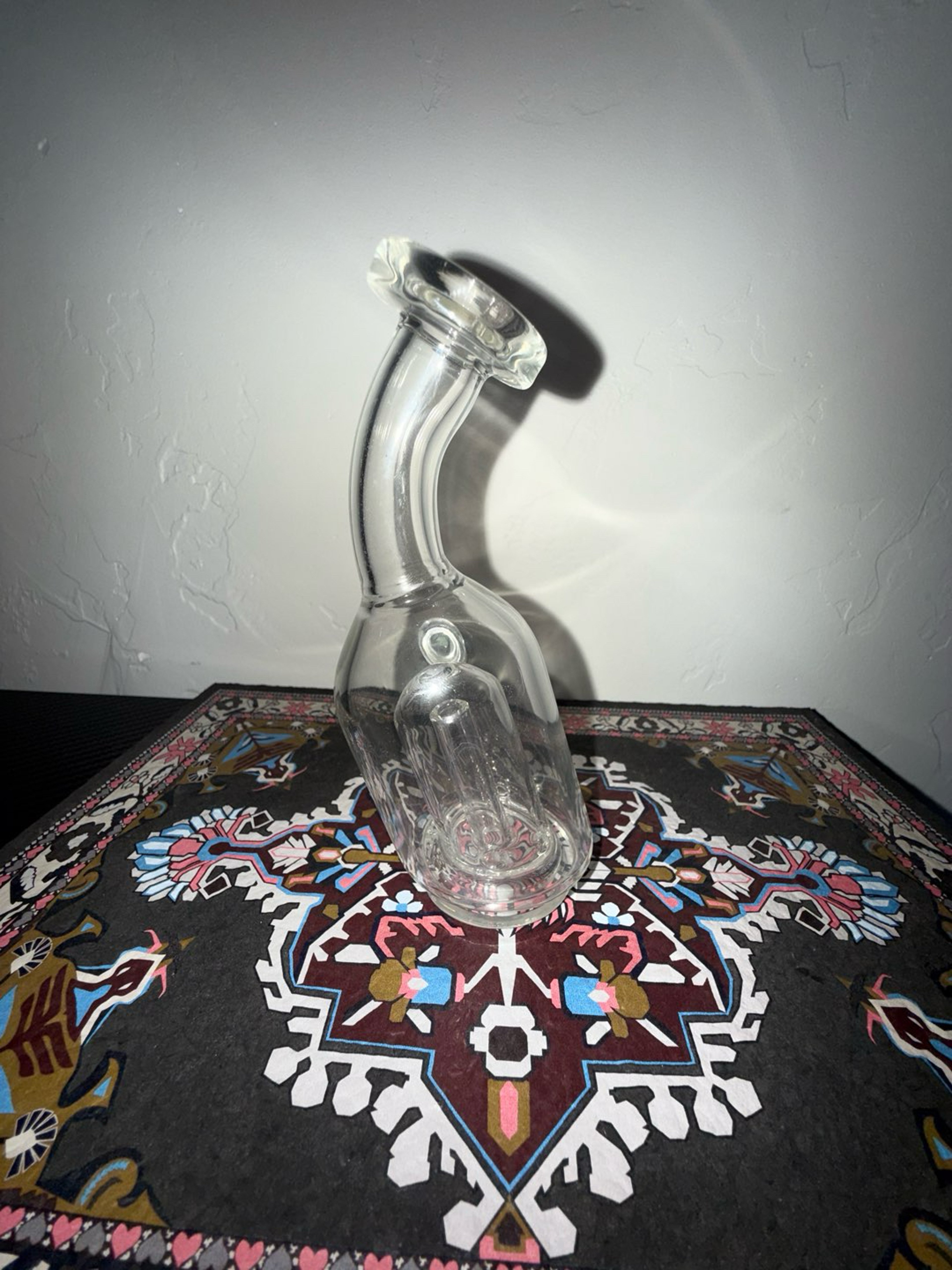 Preview pic of Bent Neck Chugger with Opal Puffco Peak Top