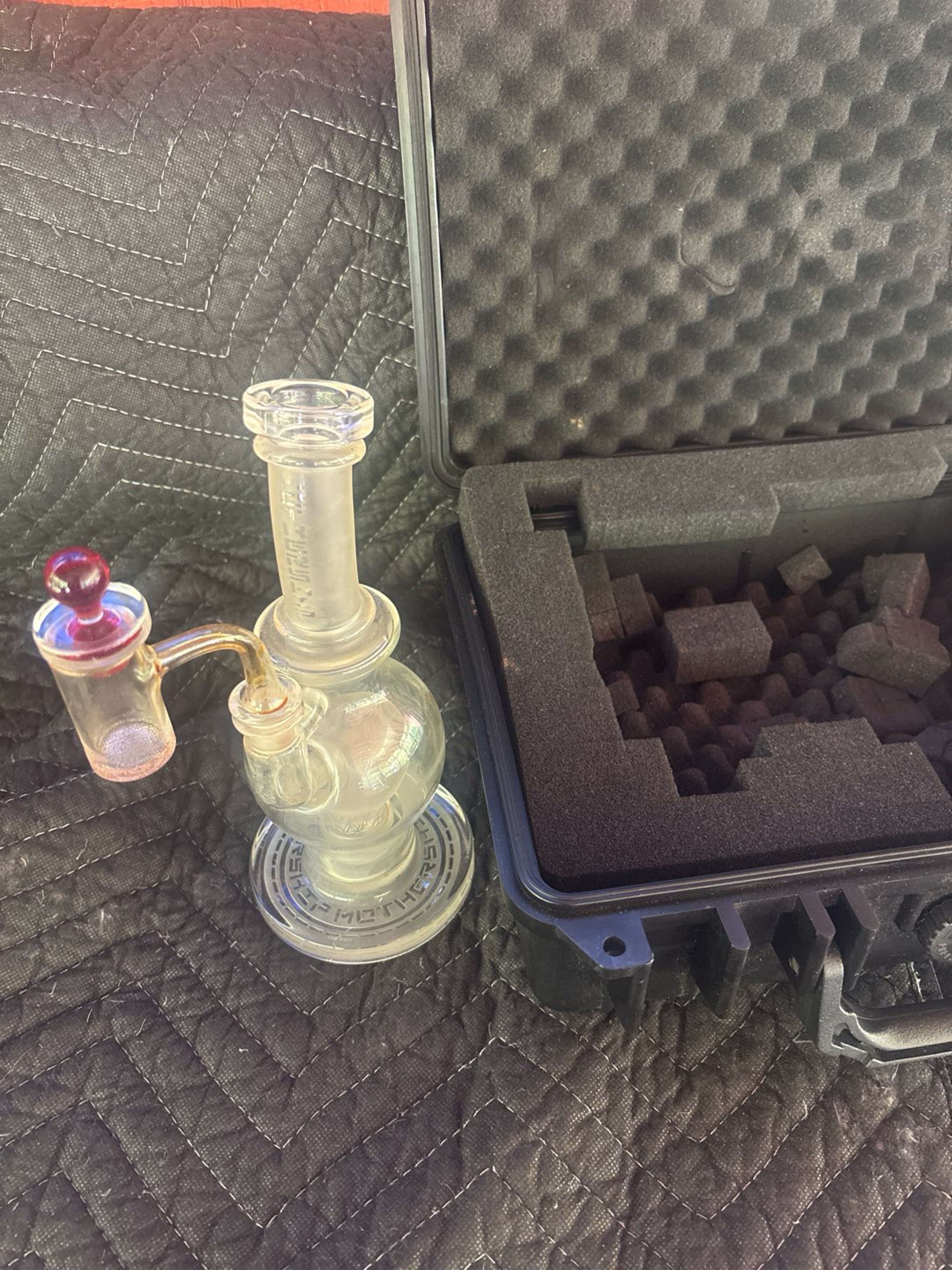 Mothership Glass Mini Ball Rig image 0