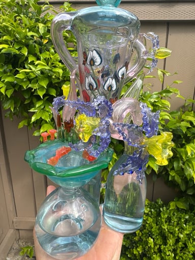 Preview pic of External Recycler by Grimm Glass (Alice Wonderland)