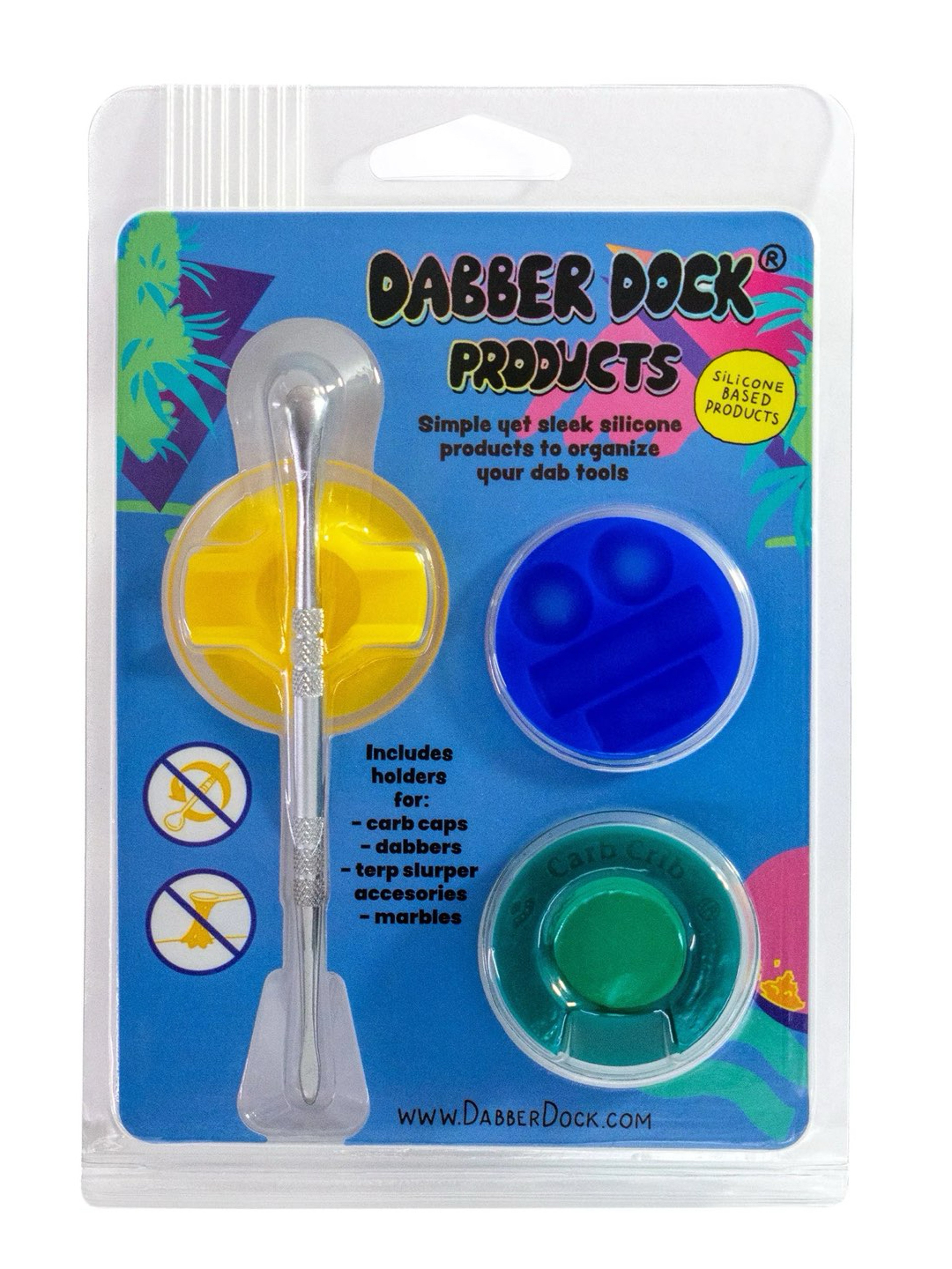 Preview pic of Dabber Dock Products; 3-pack (includes free dab tool)