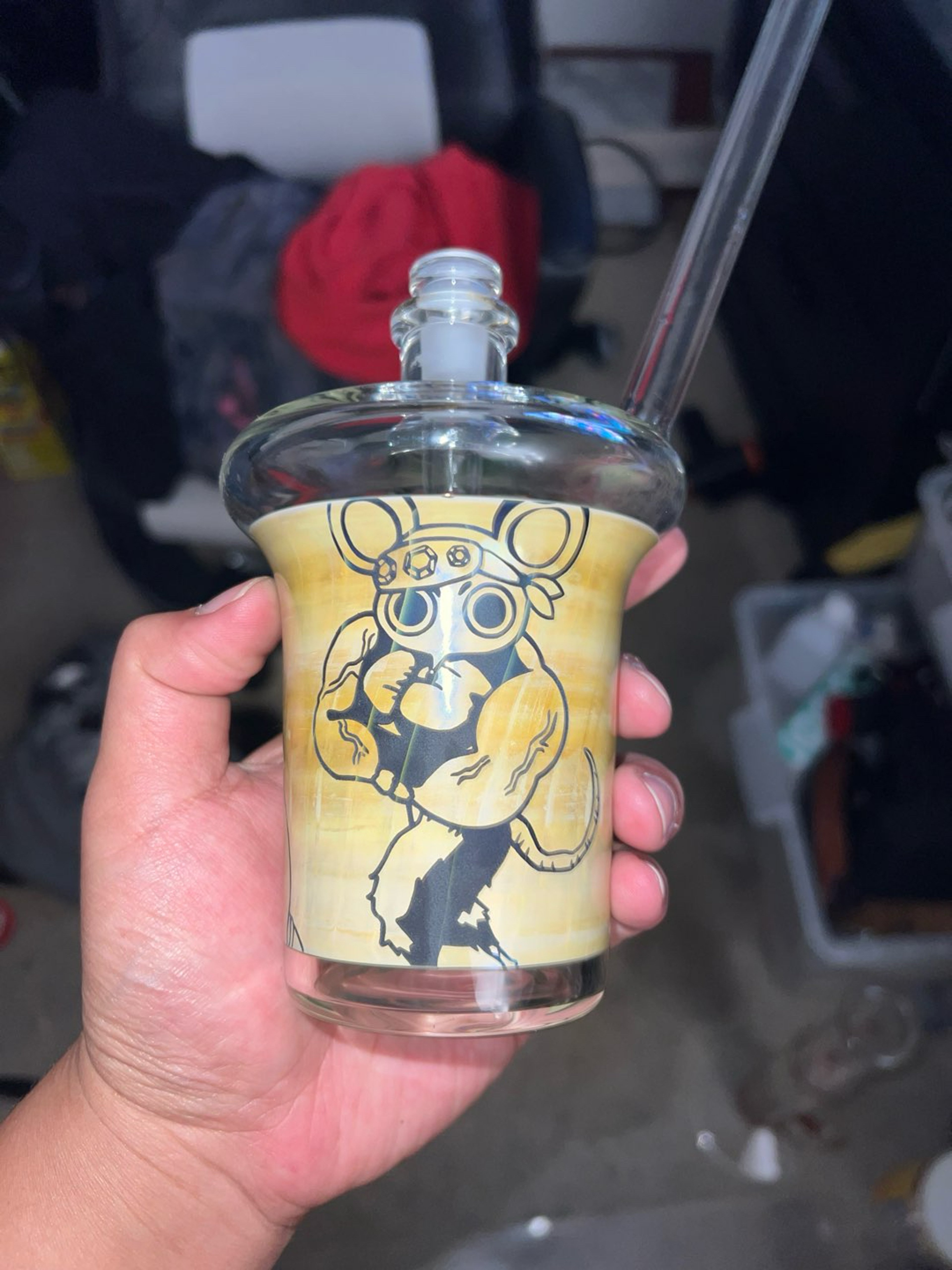 Preview pic of Immaculate glass custom Demon Slayer Tengen Uzi Cup